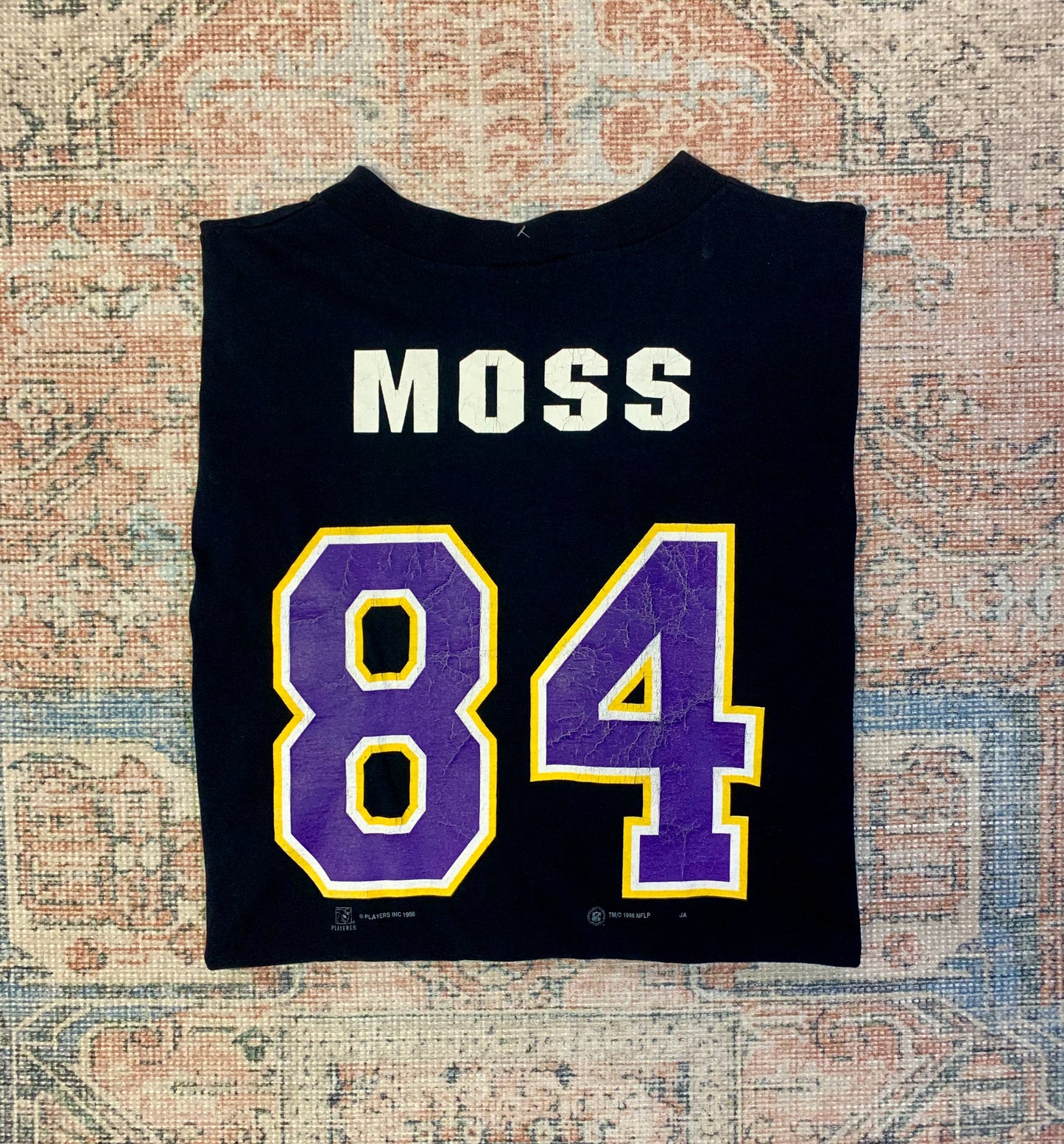 Vintage 90’s Randy Moss Minnesota Vikings Jersey Tee- Sz Lg