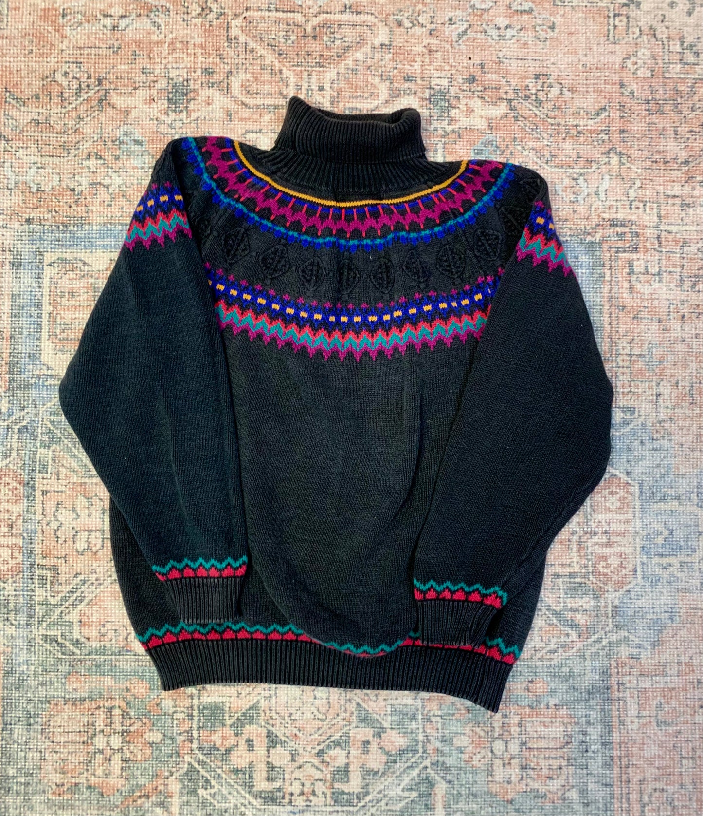 Vintage 90’s Eddie Bauer Turtleneck Sweater- Sz Sm