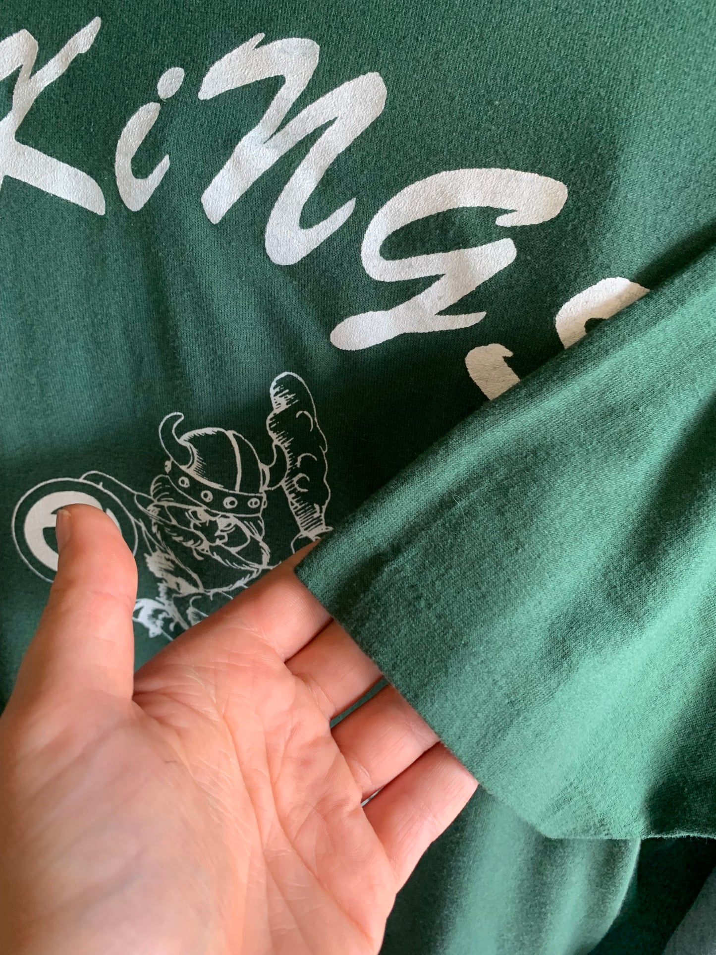 Vintage 80’s Portland State Baseball Tee- Sz Lg