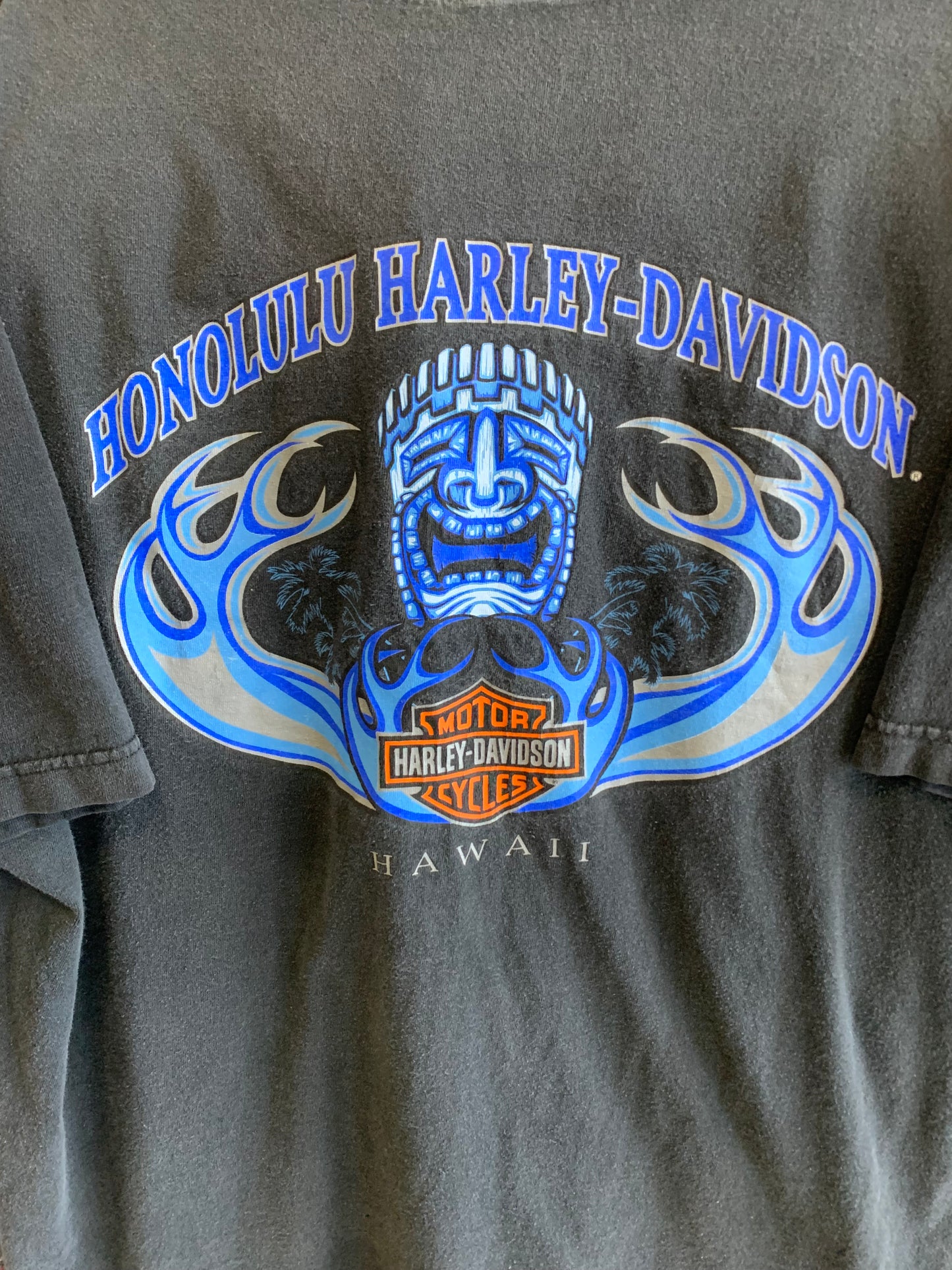 Vintage Harley Honolulu Hawaii Tee- Sz XL