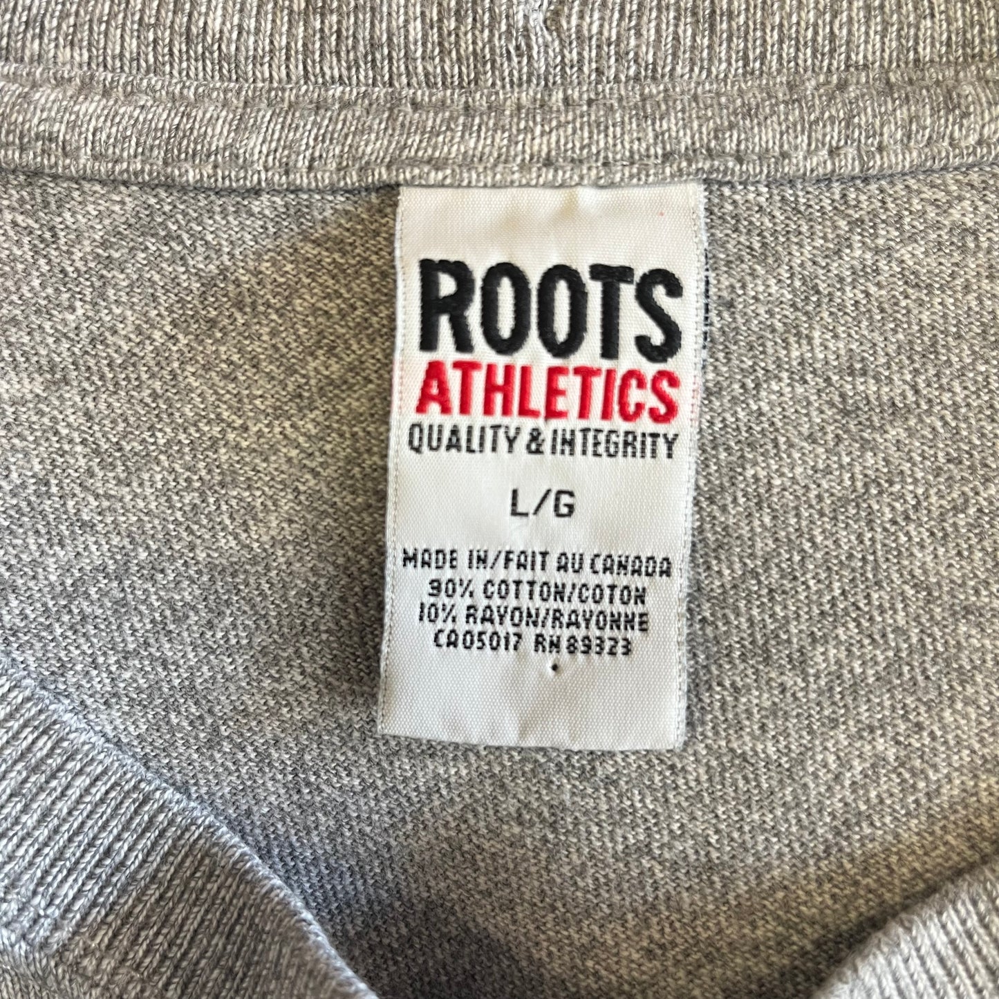 Vintage 90’s Rare Roots Canada Heavy Cotton Tee- Sz Lg