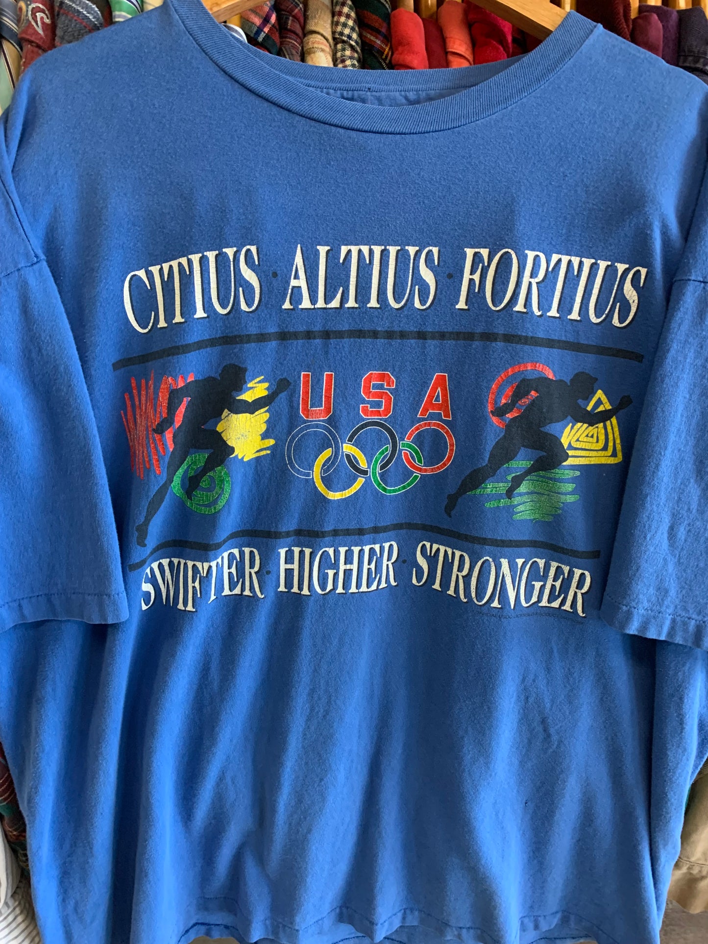 Vintage 90’s USA Olympic Team Tee- Sz 2XL