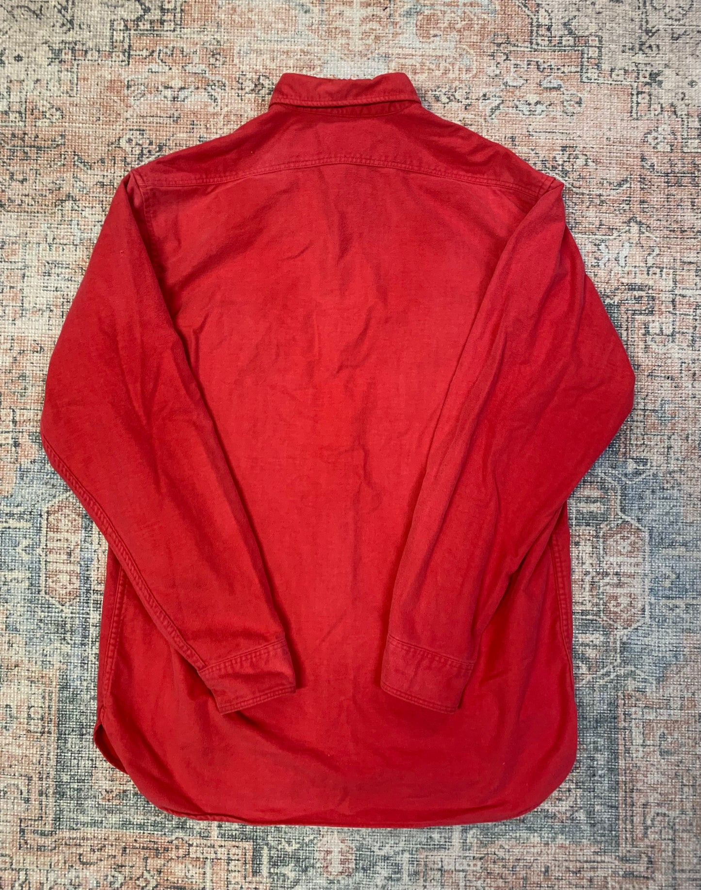Vintage 80’s Eddie Bauer Chamois Overshirt- Sz 2XL