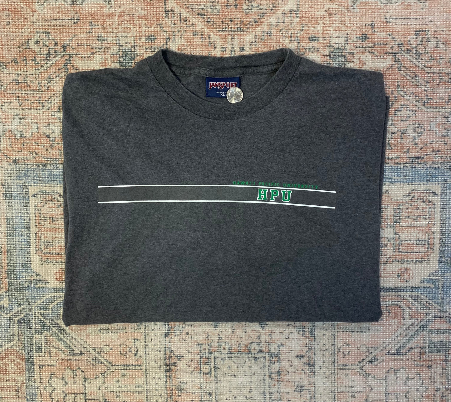 Vintage 90’s Hawaii Pacific University Tee- Sz XL