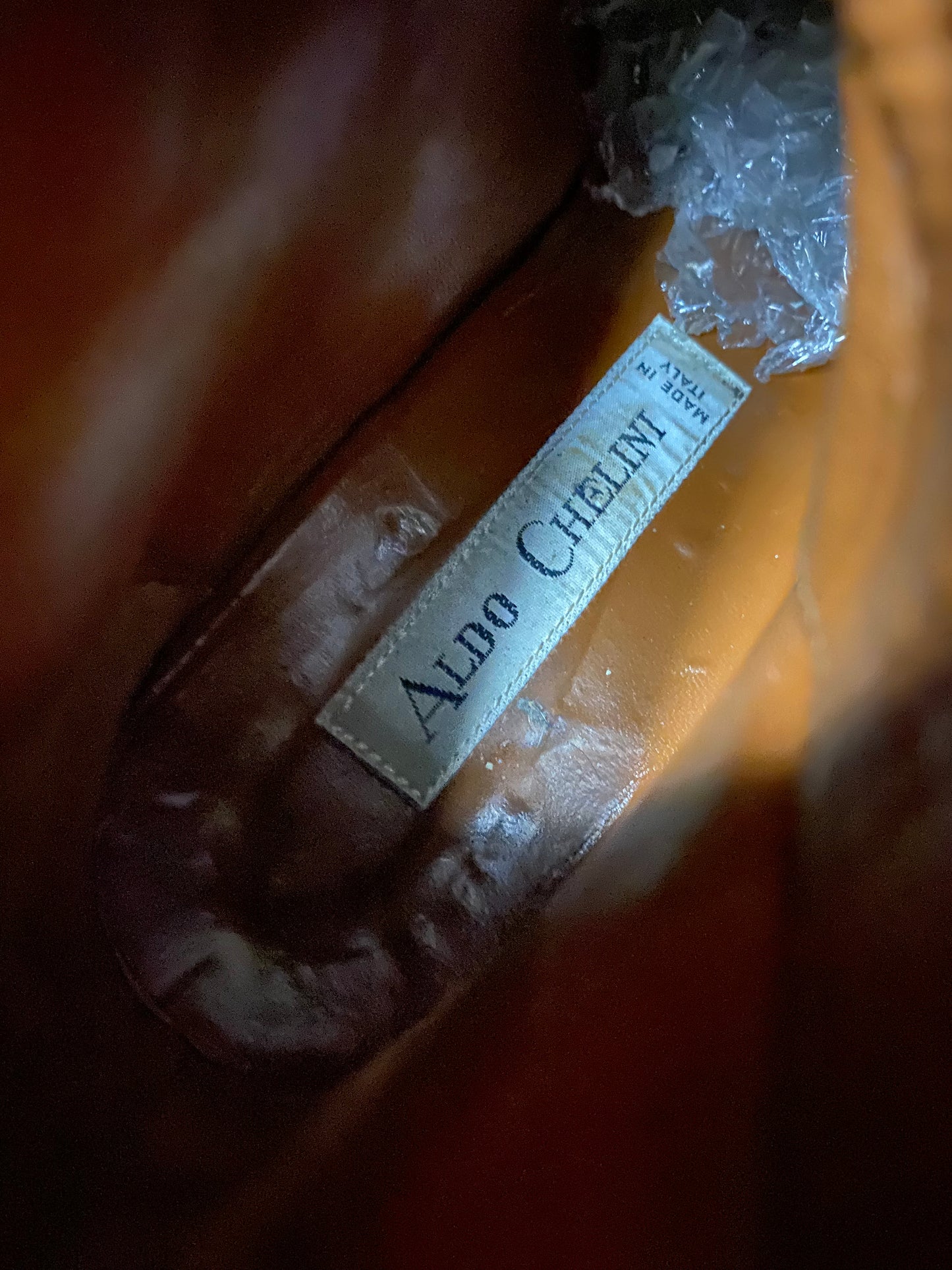 Vintage Designer Italian Made Leather Ankle Boots- Sz 7.5 W