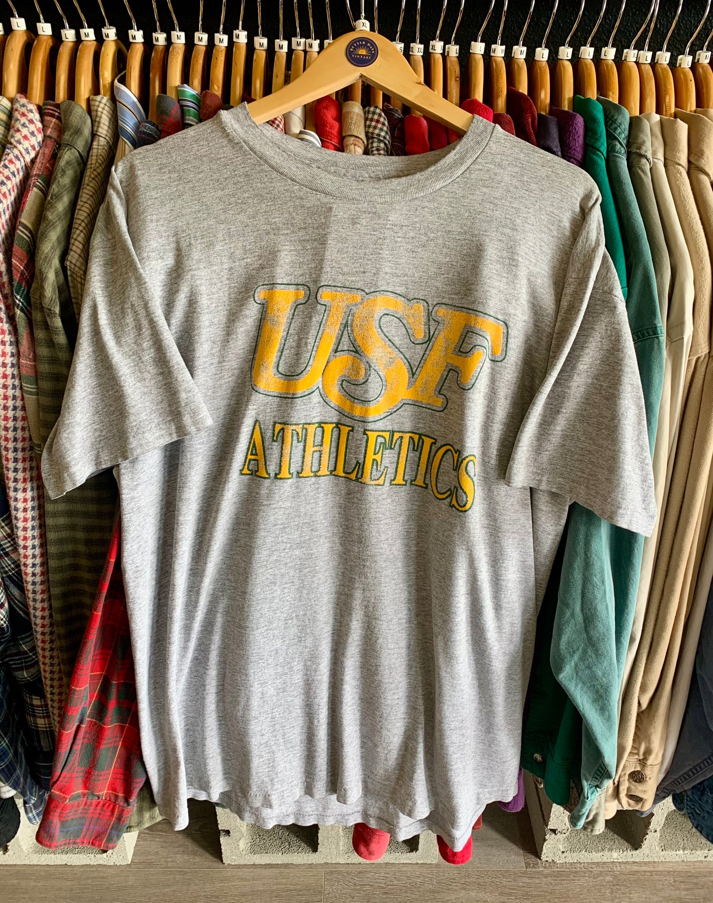 Vintage 90’s USF Collegiate Tee- Sz XL