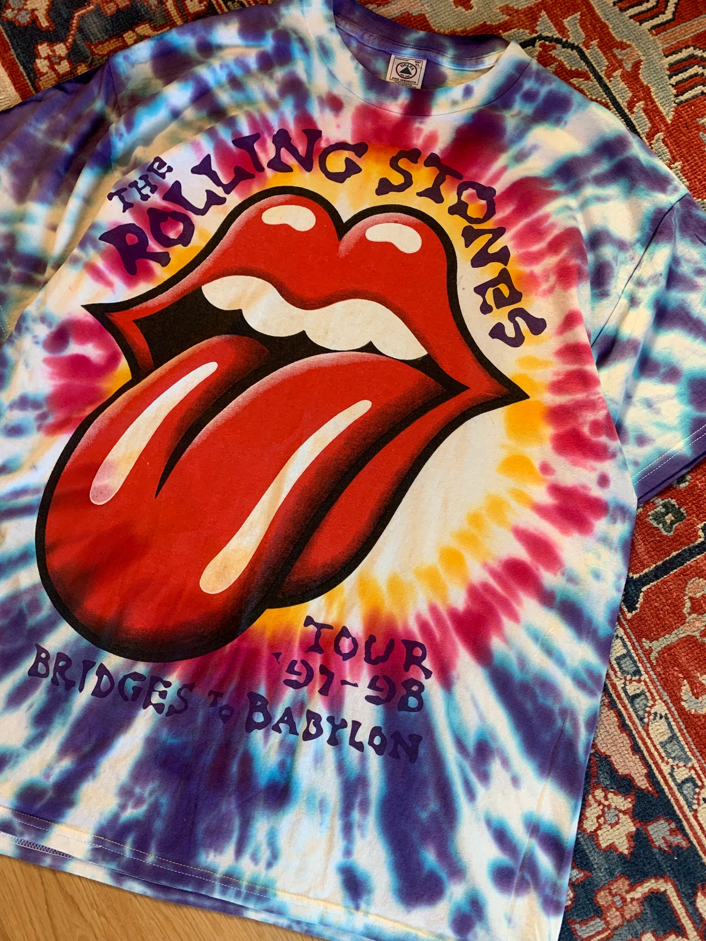 Unworn Vintage Rolling Stones 1997 Tour Tee- Sz XL