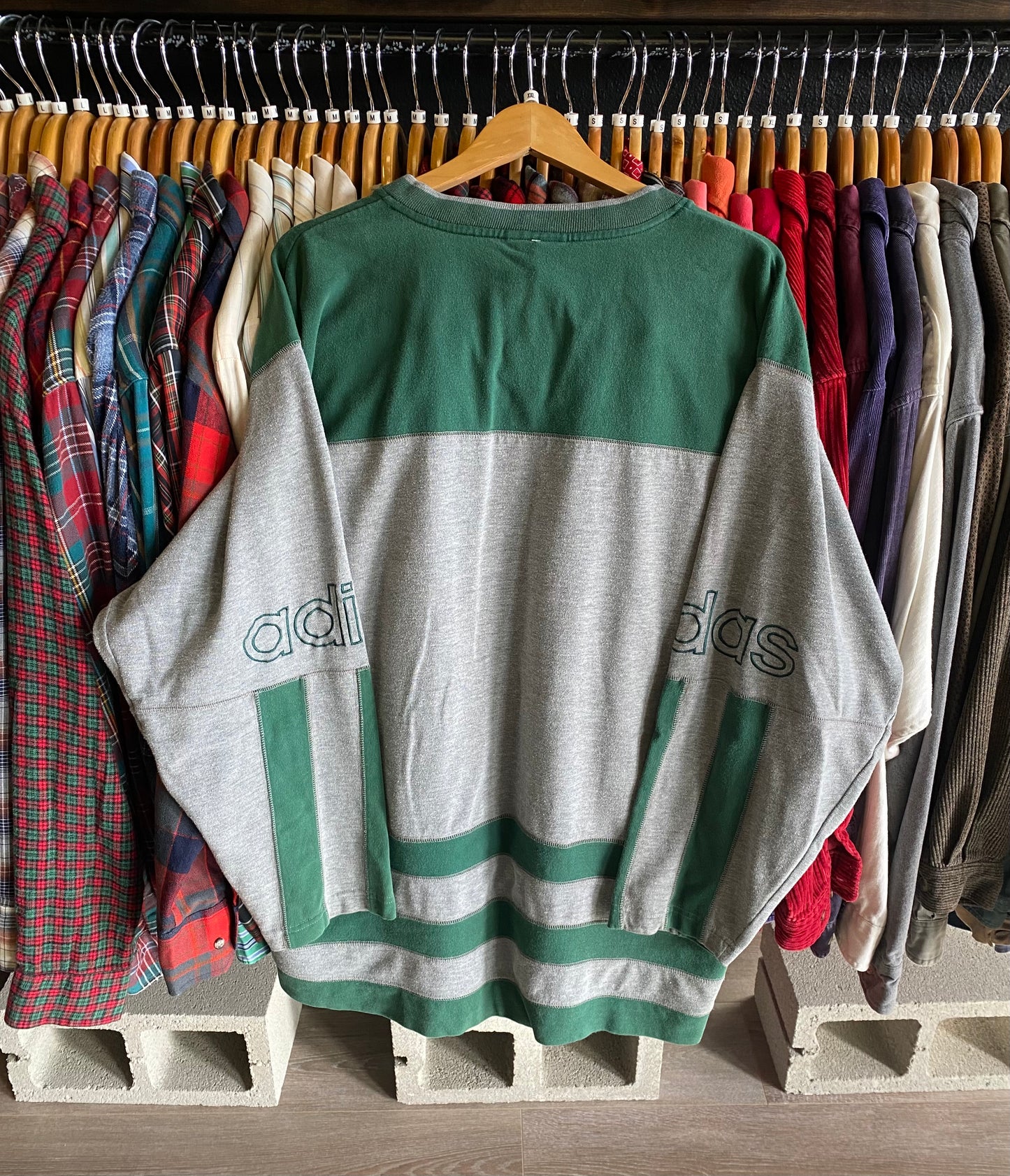 Vintage 90’s Adidas Hockey Jersey- Sz 2XL