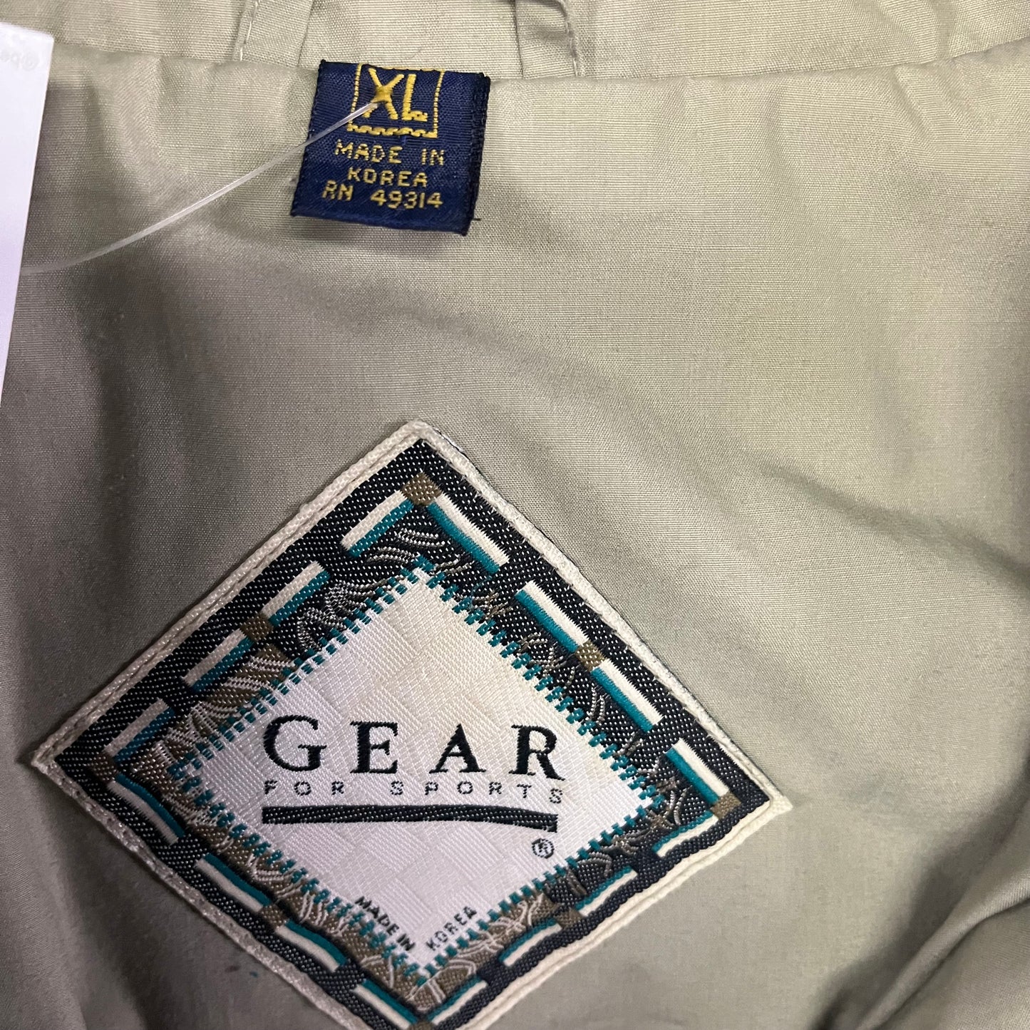 Vintage Oregon State University Bomber Style Rain Jacket- Sz XL