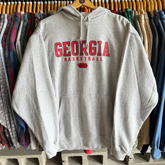 Vintage Nike x Georgia Basketball Hoodie- Sz 2XL