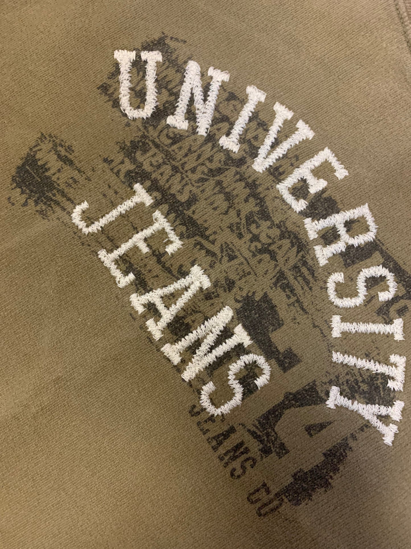 Vintage Y2K University Jeans Co Lightweight Sweatshirt- Sz XL