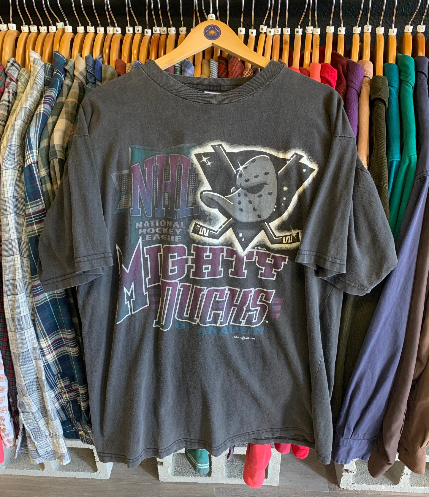 Vintage 90’s Mighty Ducks Tee- Sz XL