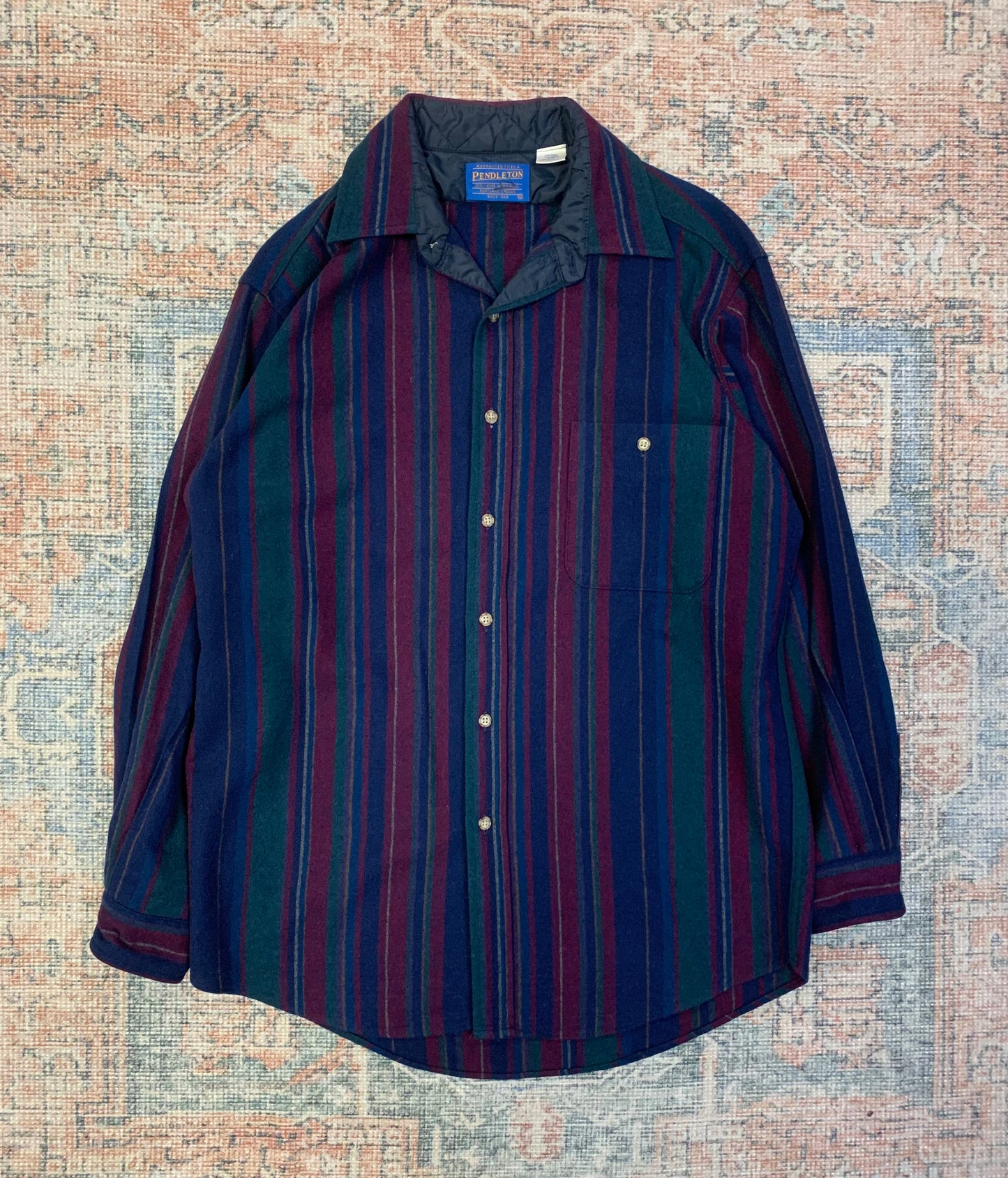 Vintage 90’s Pendleton Wool Overshirt- Sz Med