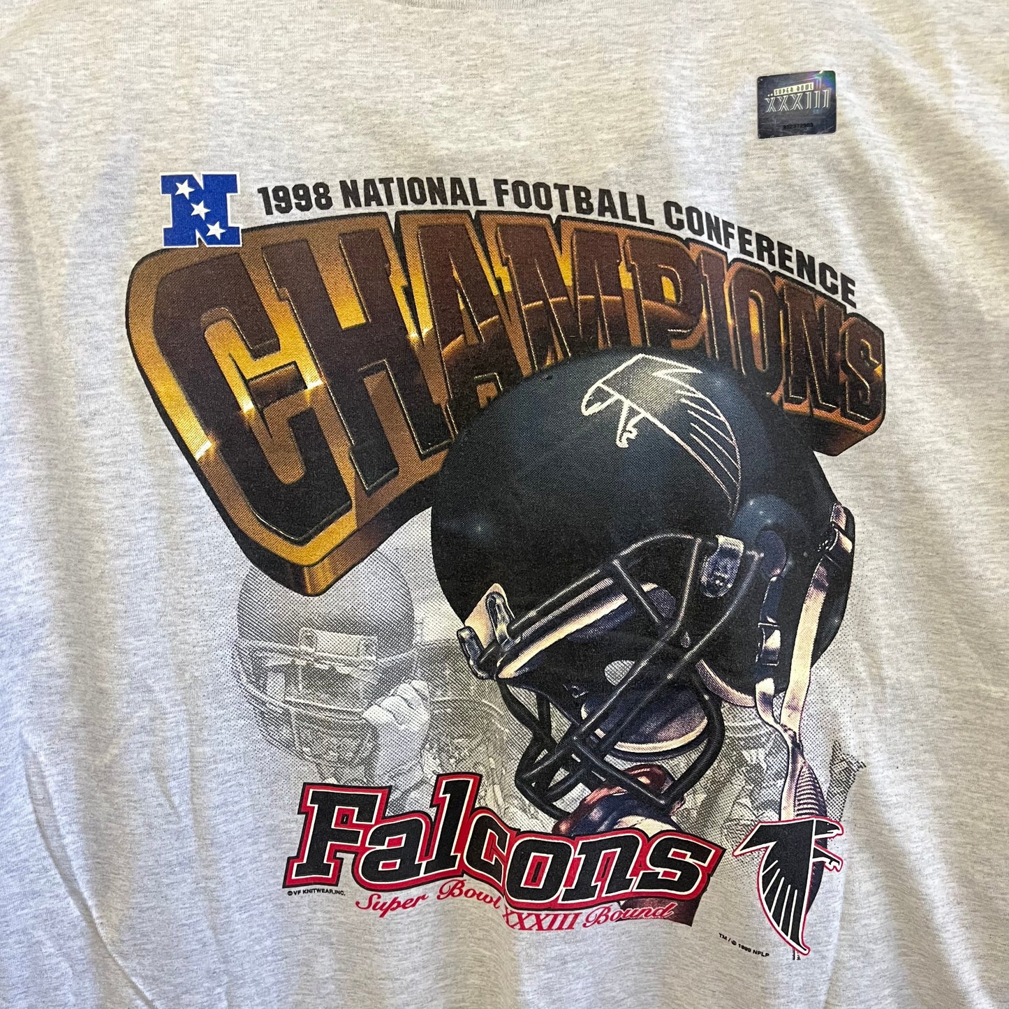 Unworn Vintage 1998 Falcons Football Tee- Sz XL