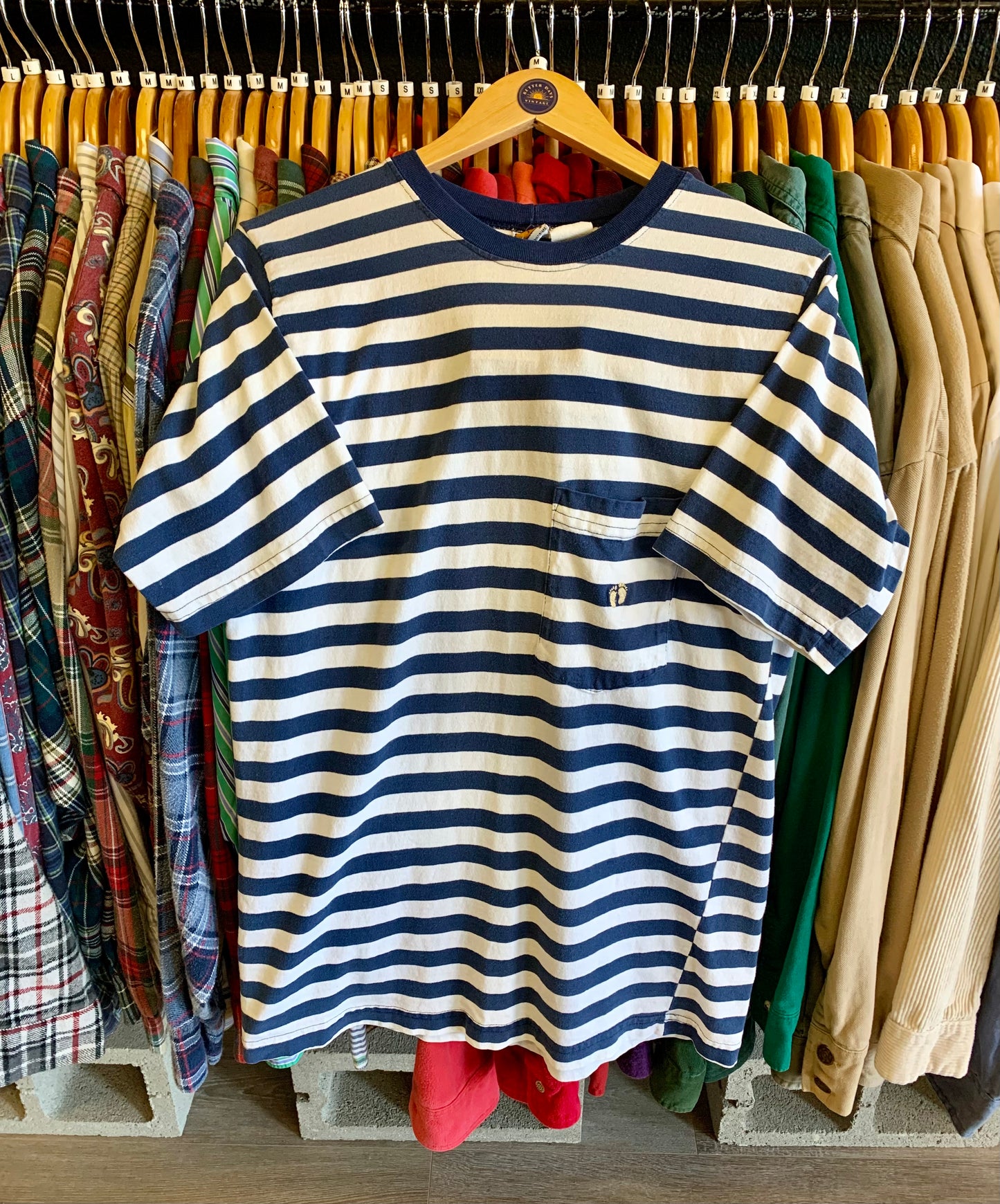 Vintage 70s/80s Hang Ten Surfwear Tee- Sz Lg