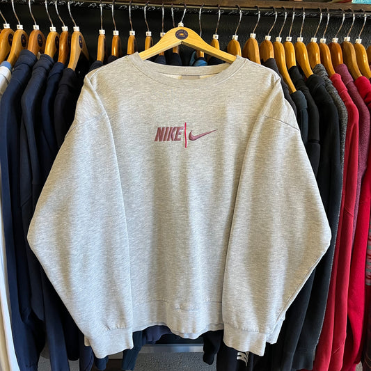 Vintage Nike Embroidered Logo Crewneck Sweatshirt- Sz XL