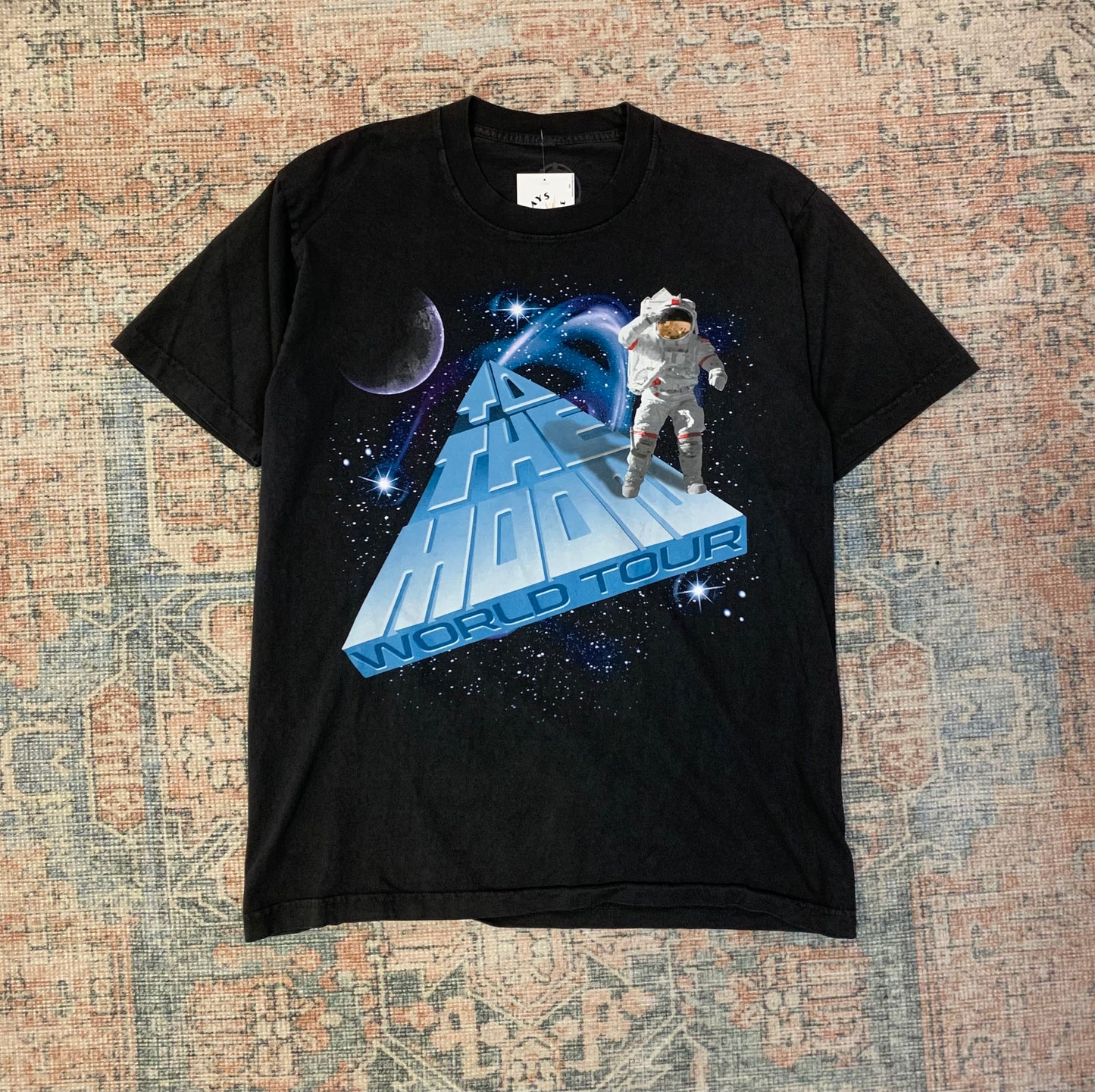 Unworn Kid Cudi Tour Tee- Sz Med