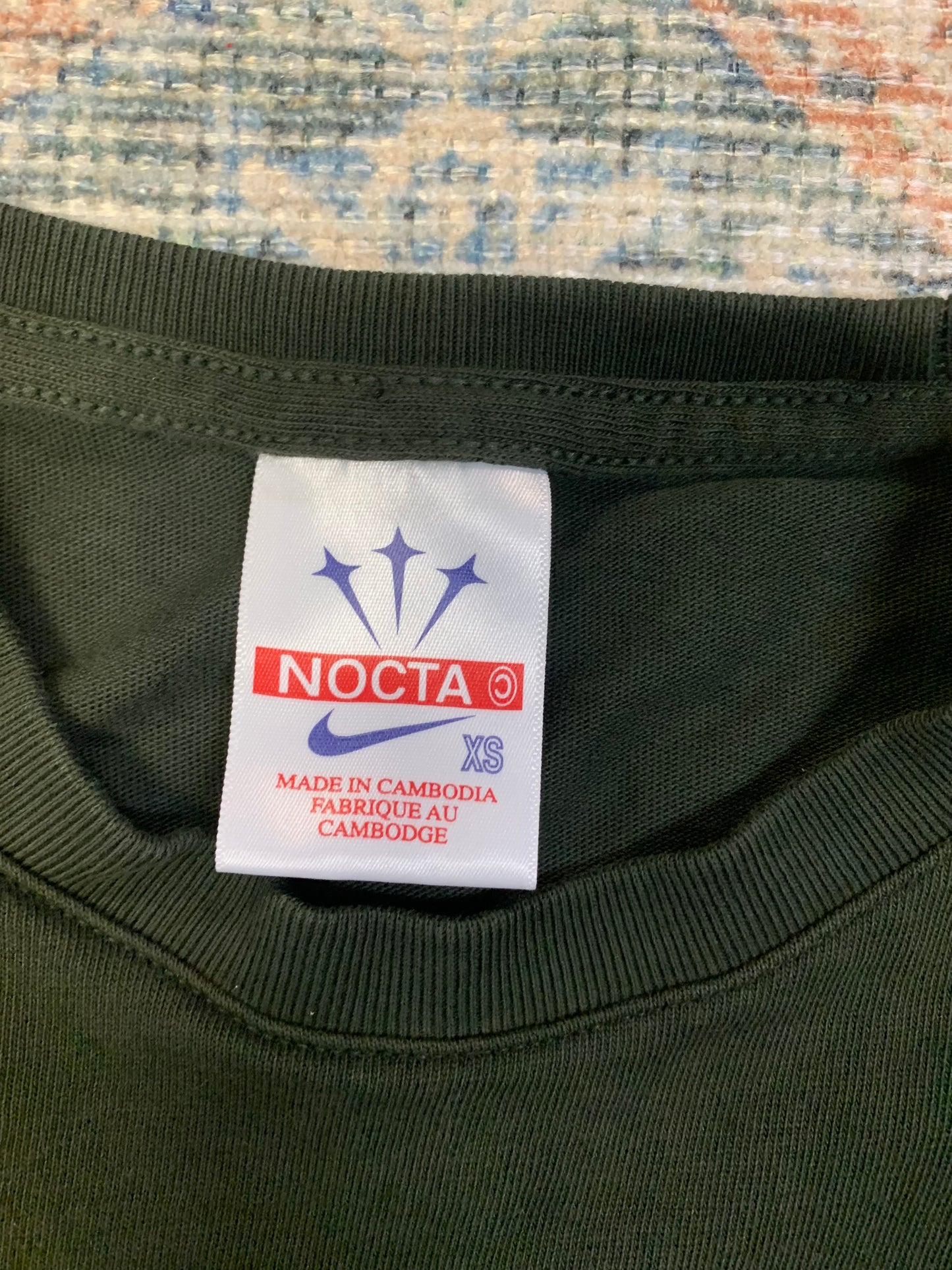 Nocta x Cactus Jack Streetwear Collab Tee- Sz XS