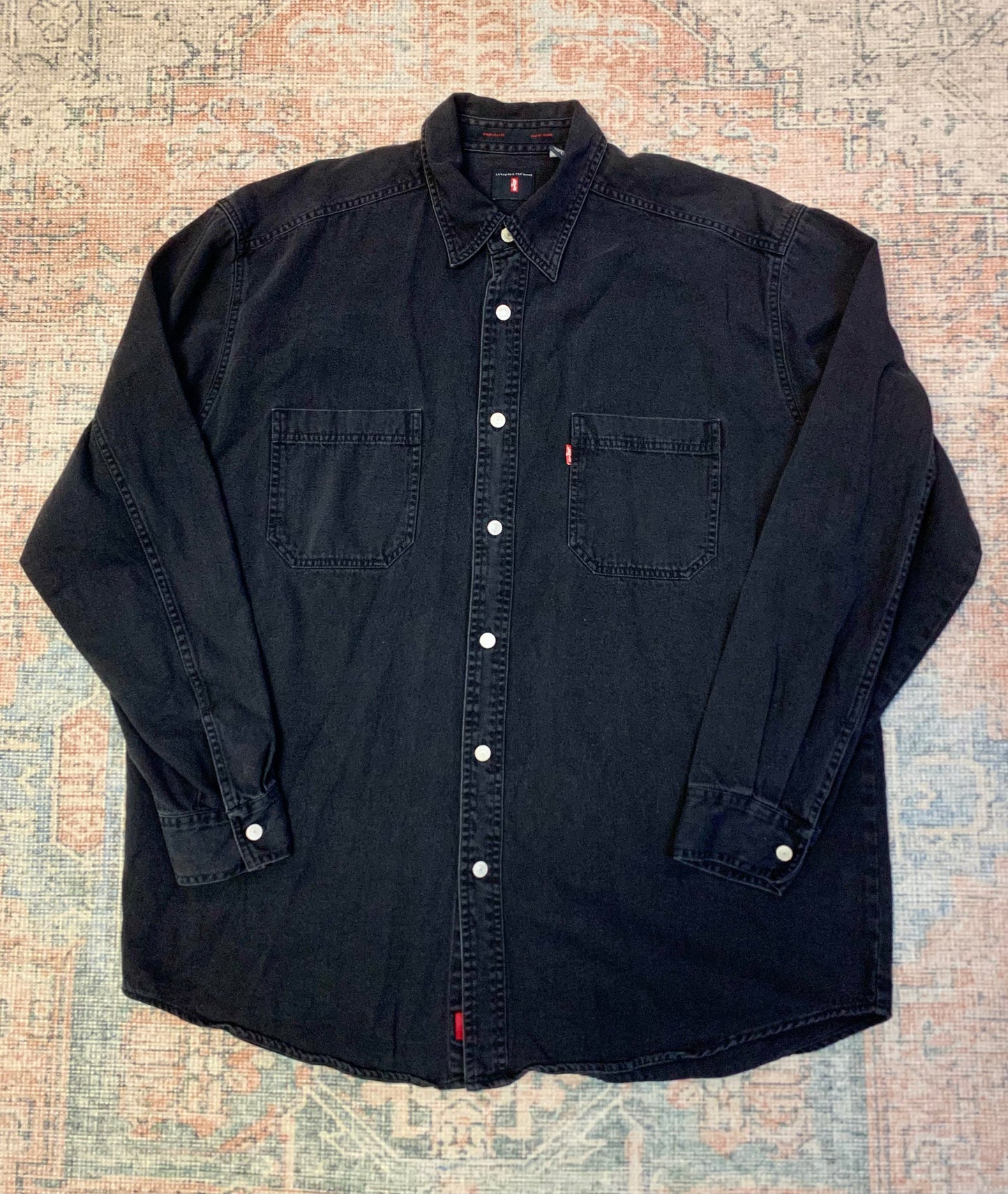 Vintage 90’s Levis Denim Overshirt- Sz XL