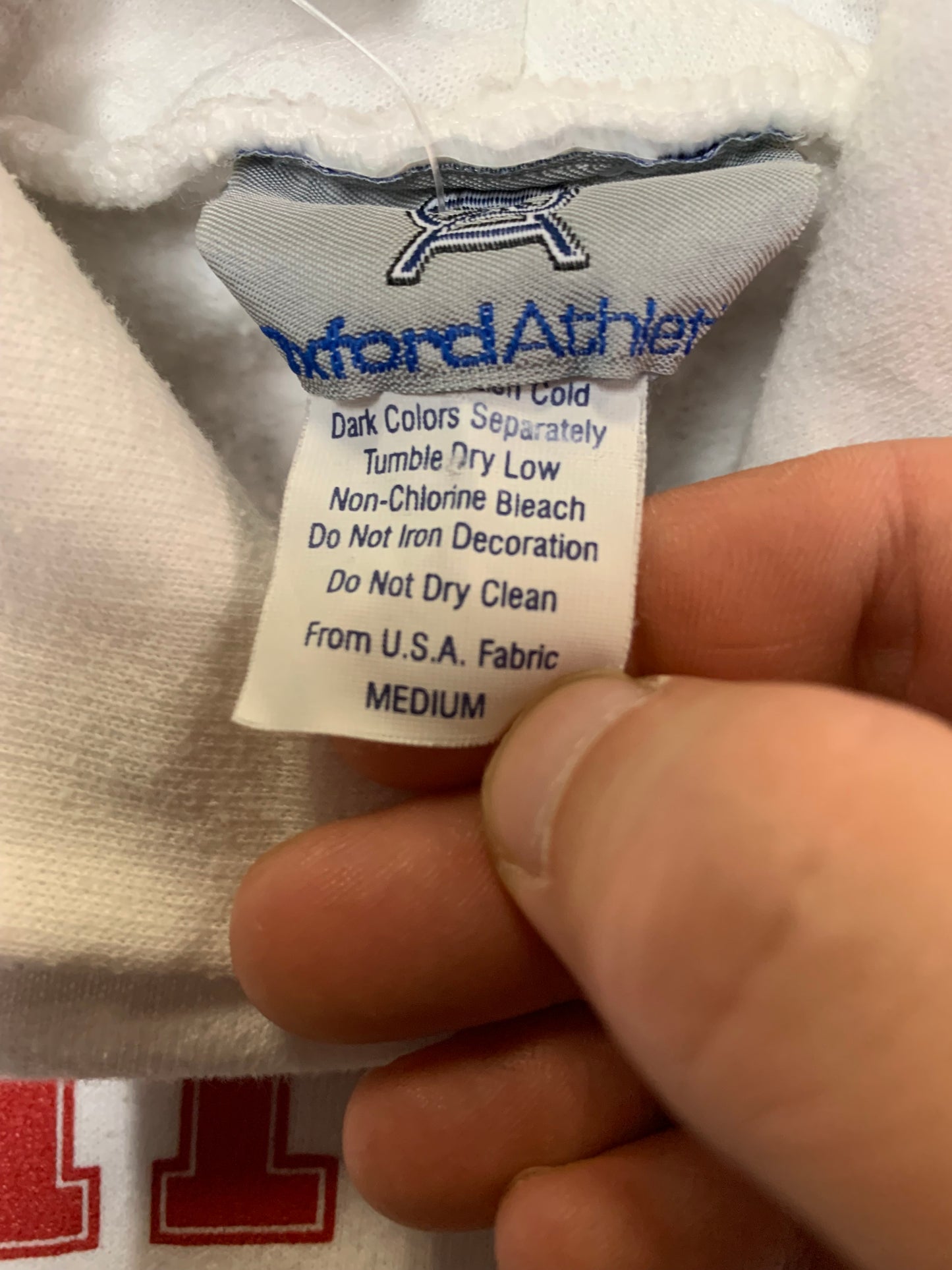 Vintage Linfield College Hoodie- Sz Med