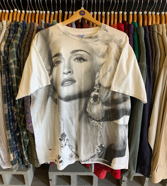 Vintage 1992 Madonna Erotica Album Promo Tee- Sz XL