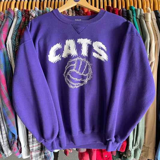 Vintage 90’s Linfield Volleyball Sweatshirt- Sz Lg
