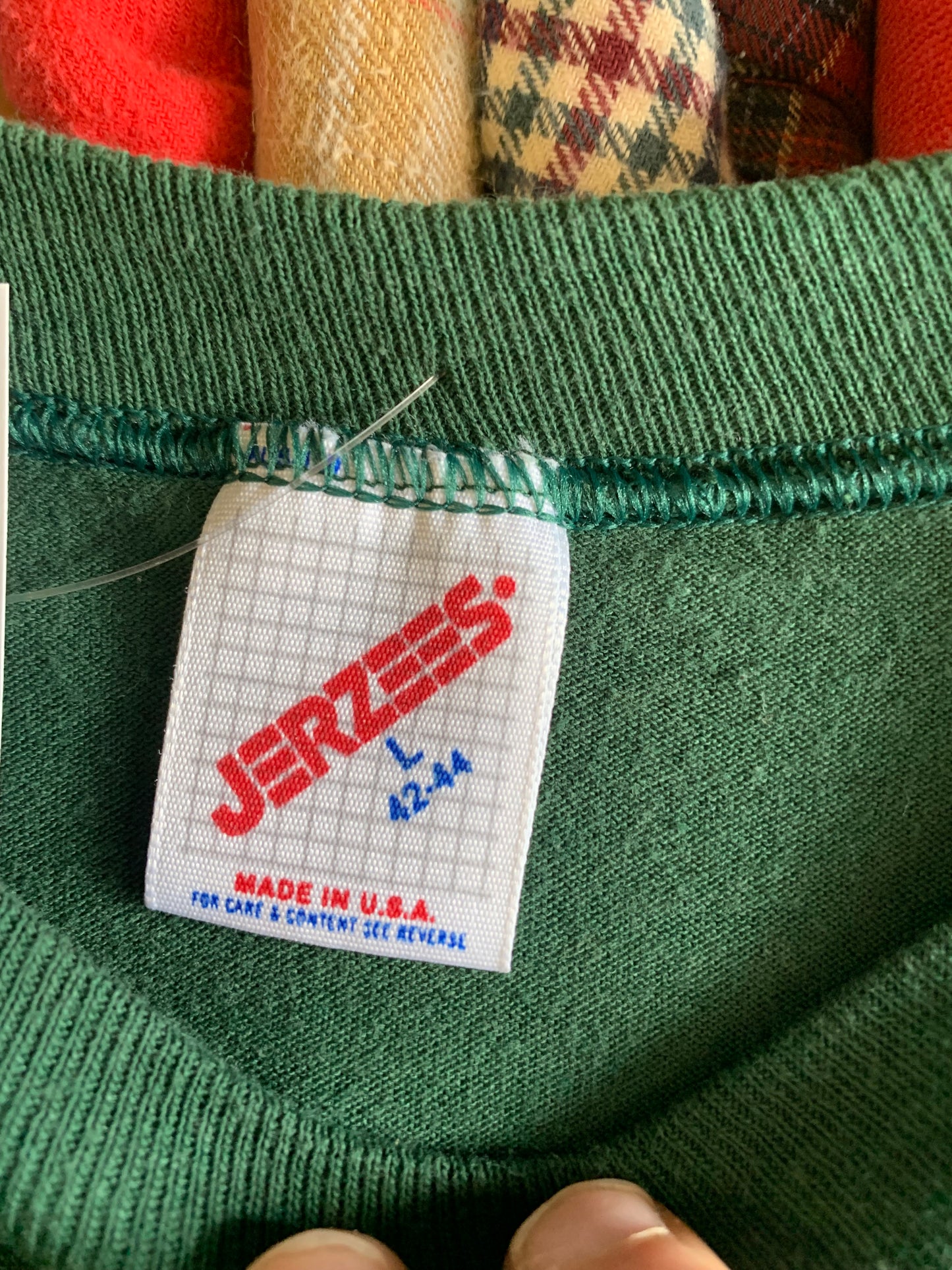 Vintage 80’s Portland State Baseball Tee- Sz Lg