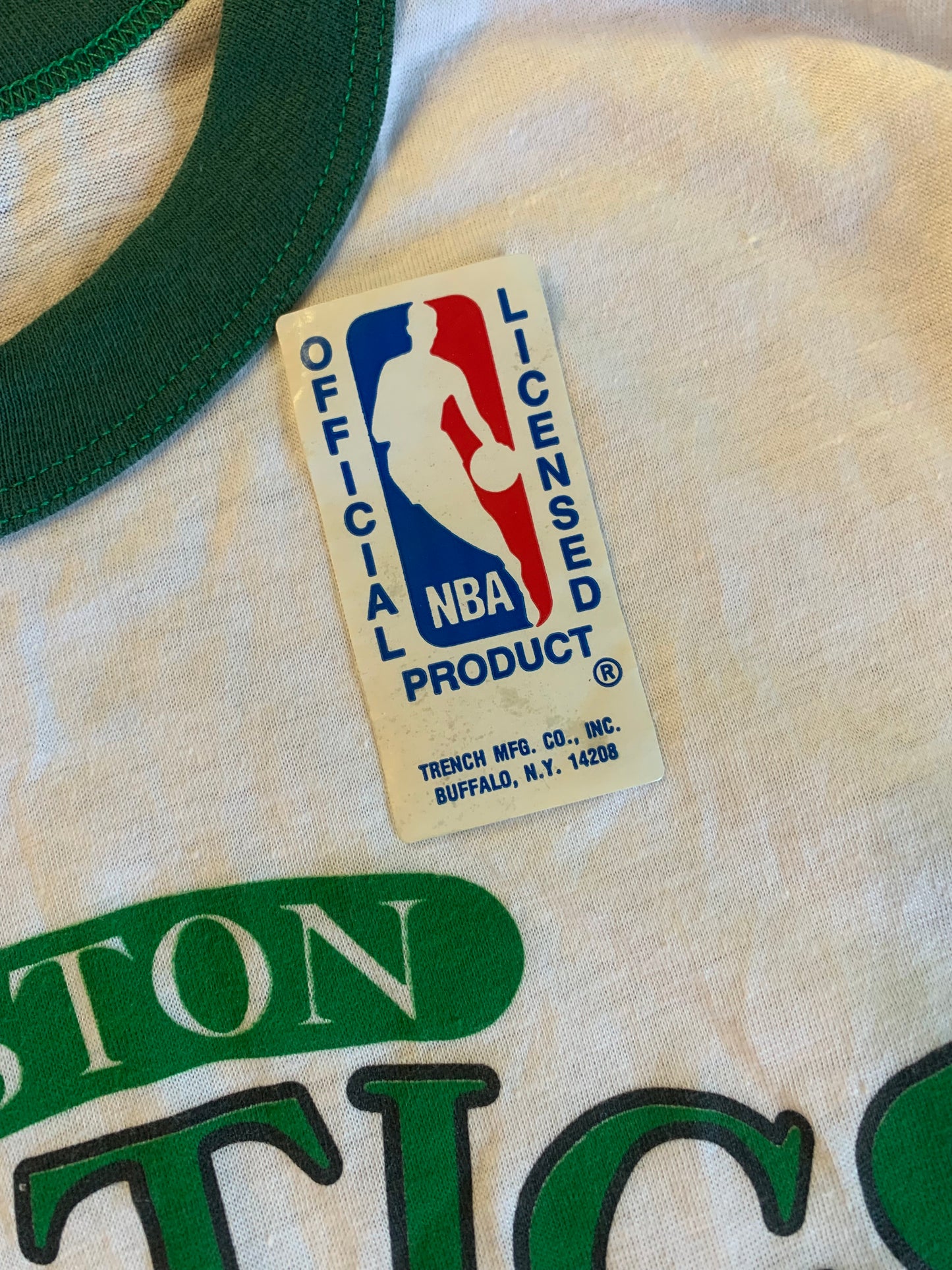 Unworn Vintage 1986 Boston Celtics Tee- Sz XL