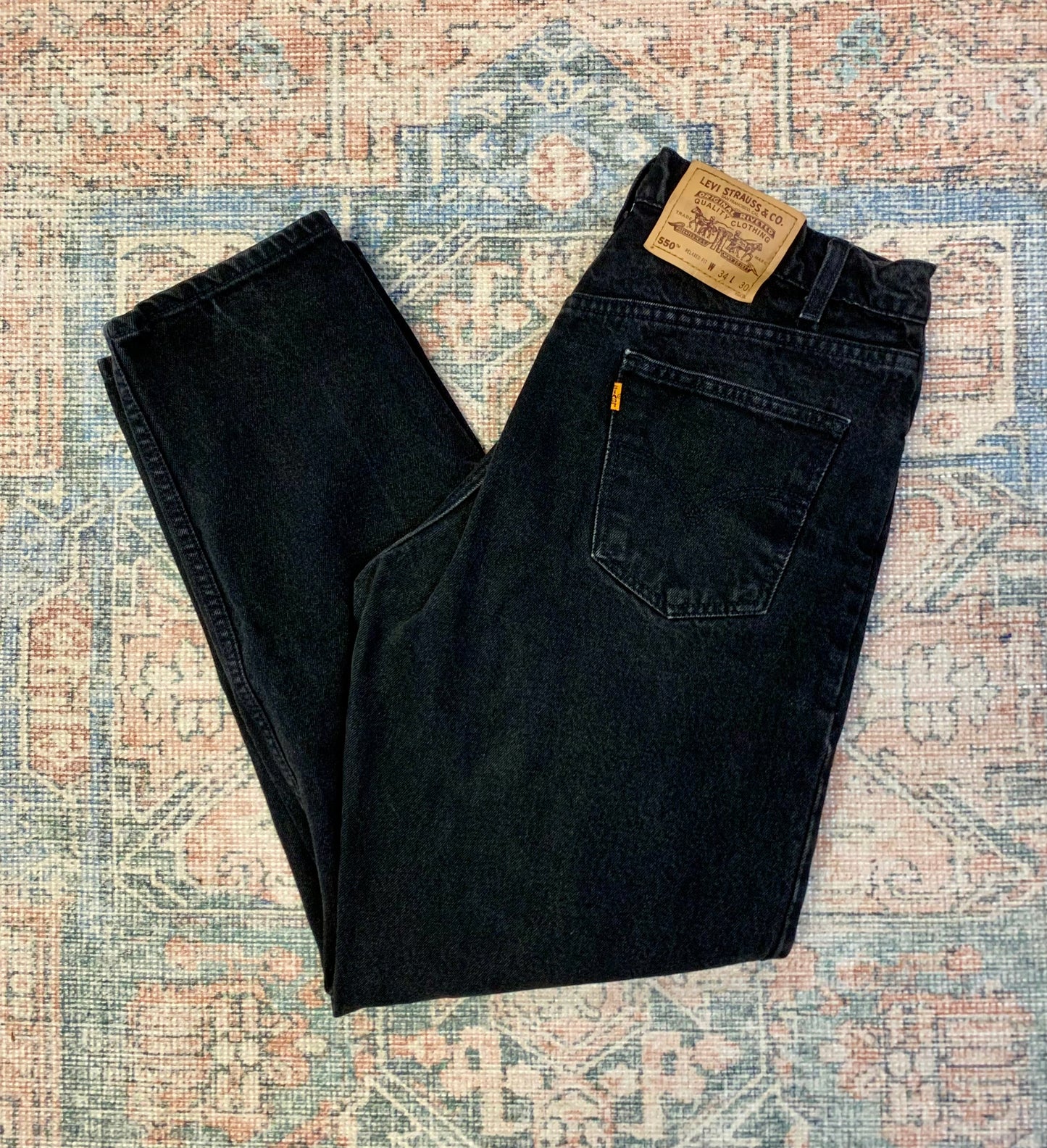 Vintage 90’s Levis 550 Baggy Jeans- 32x30