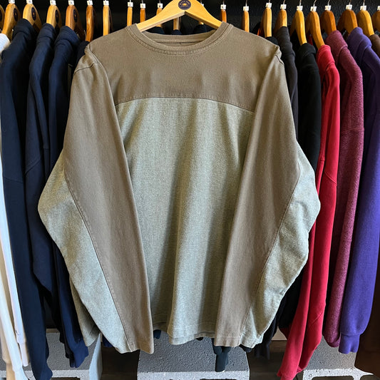 Vintage Eddie Bauer Color Block Shirt- Sz XLT