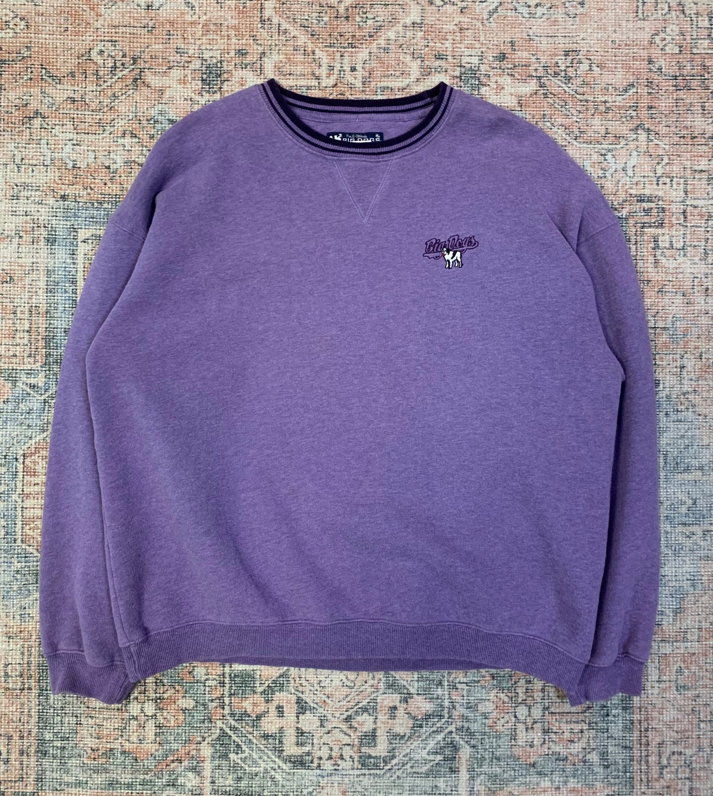 Vintage Big Dogs Crewneck Sweatshirt- Sz Lg