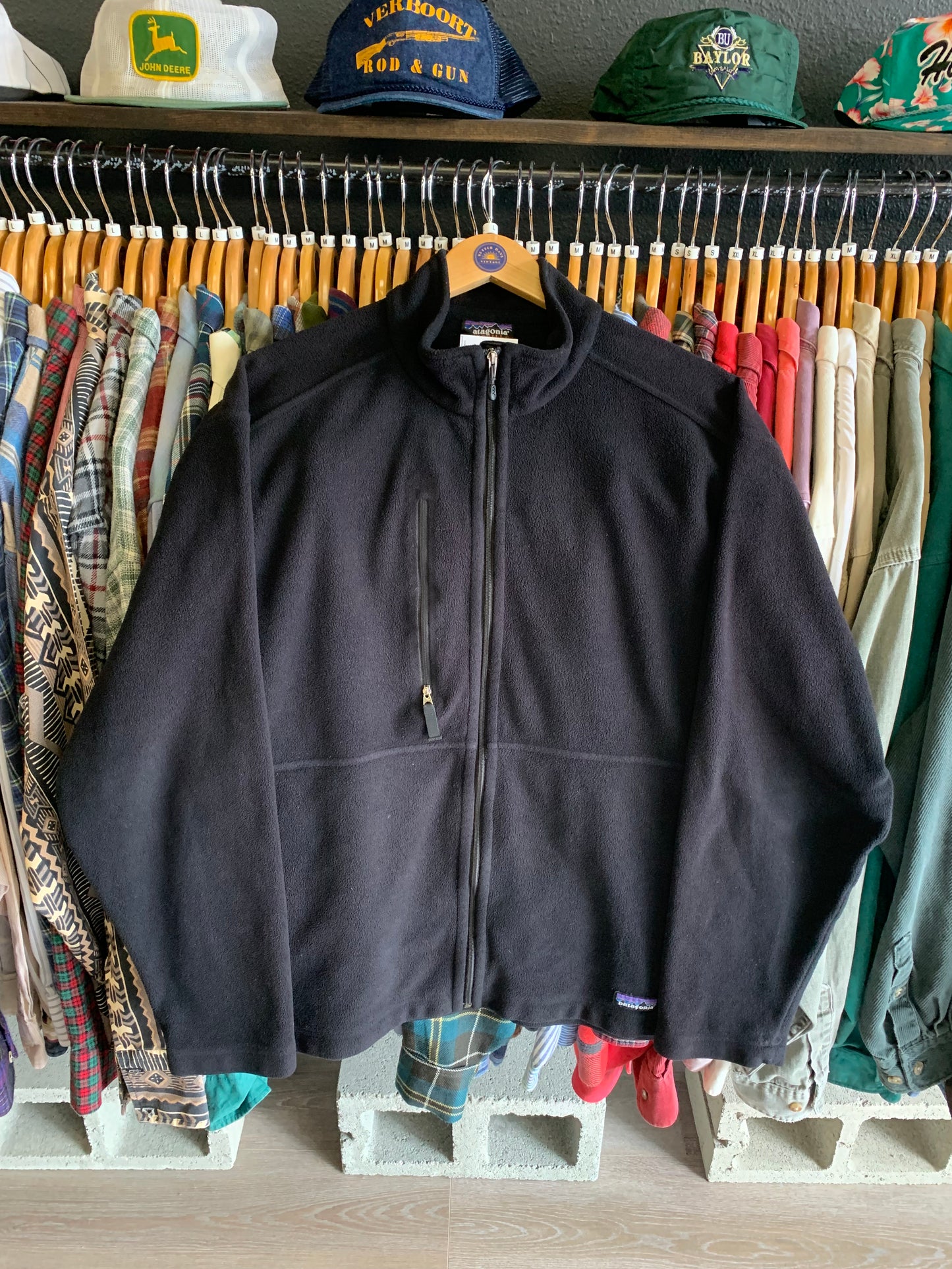 Vintage 90’s Patagonia Synchilla Full Zip Fleece- Sz Lg