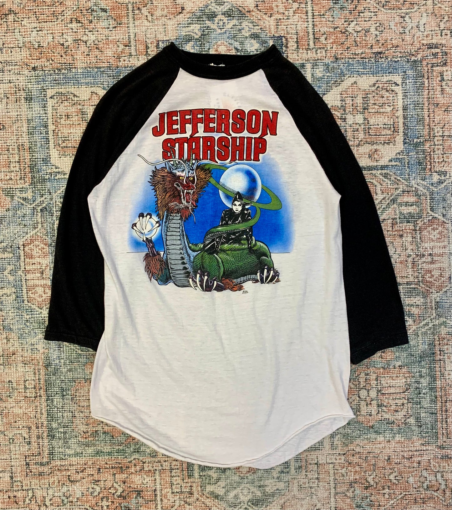 Vintage 1983 Jefferson Starship Concert Tour Tee- Sz XL