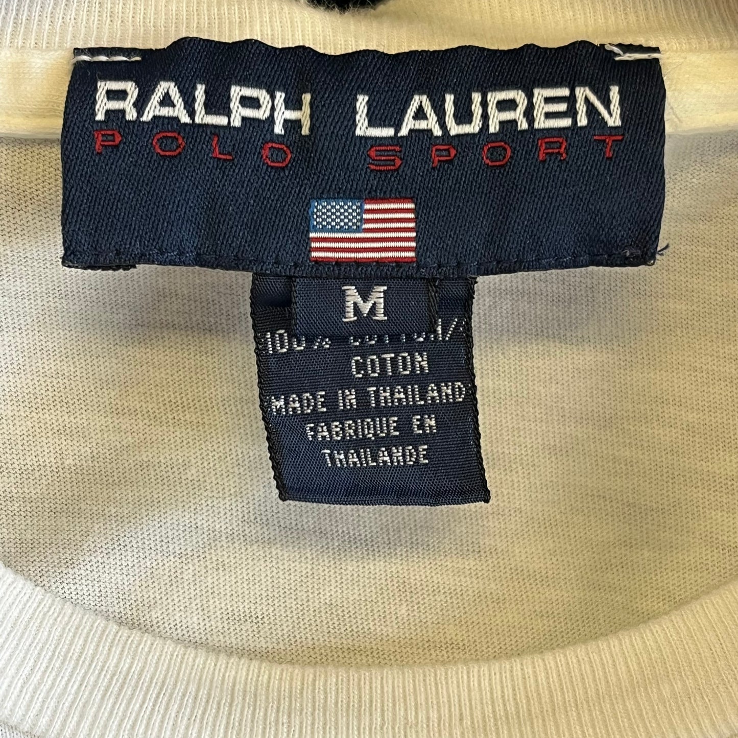 Vintage 90’s Polo Ralph Lauren Essential Pocket Tee- Sz Med