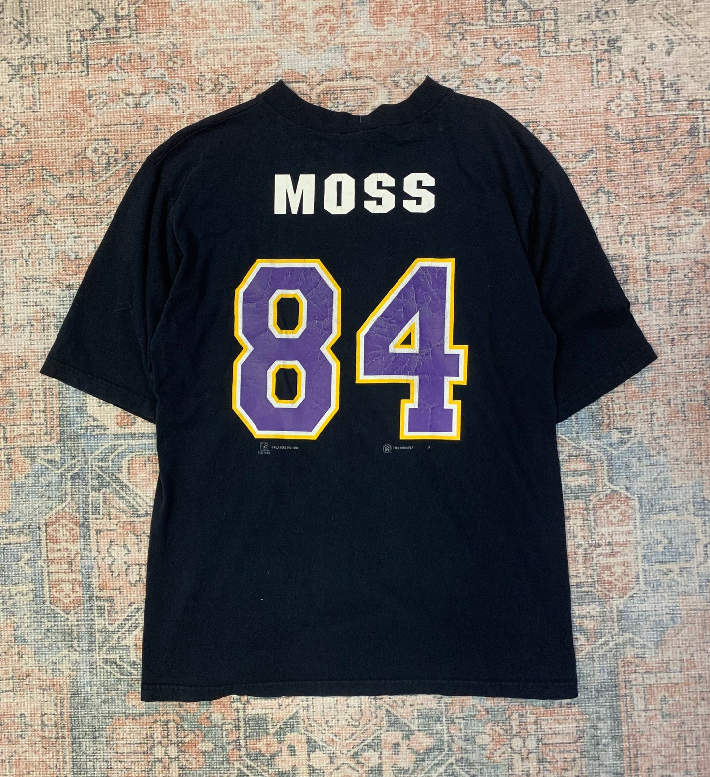Vintage 90’s Randy Moss Minnesota Vikings Jersey Tee- Sz Lg