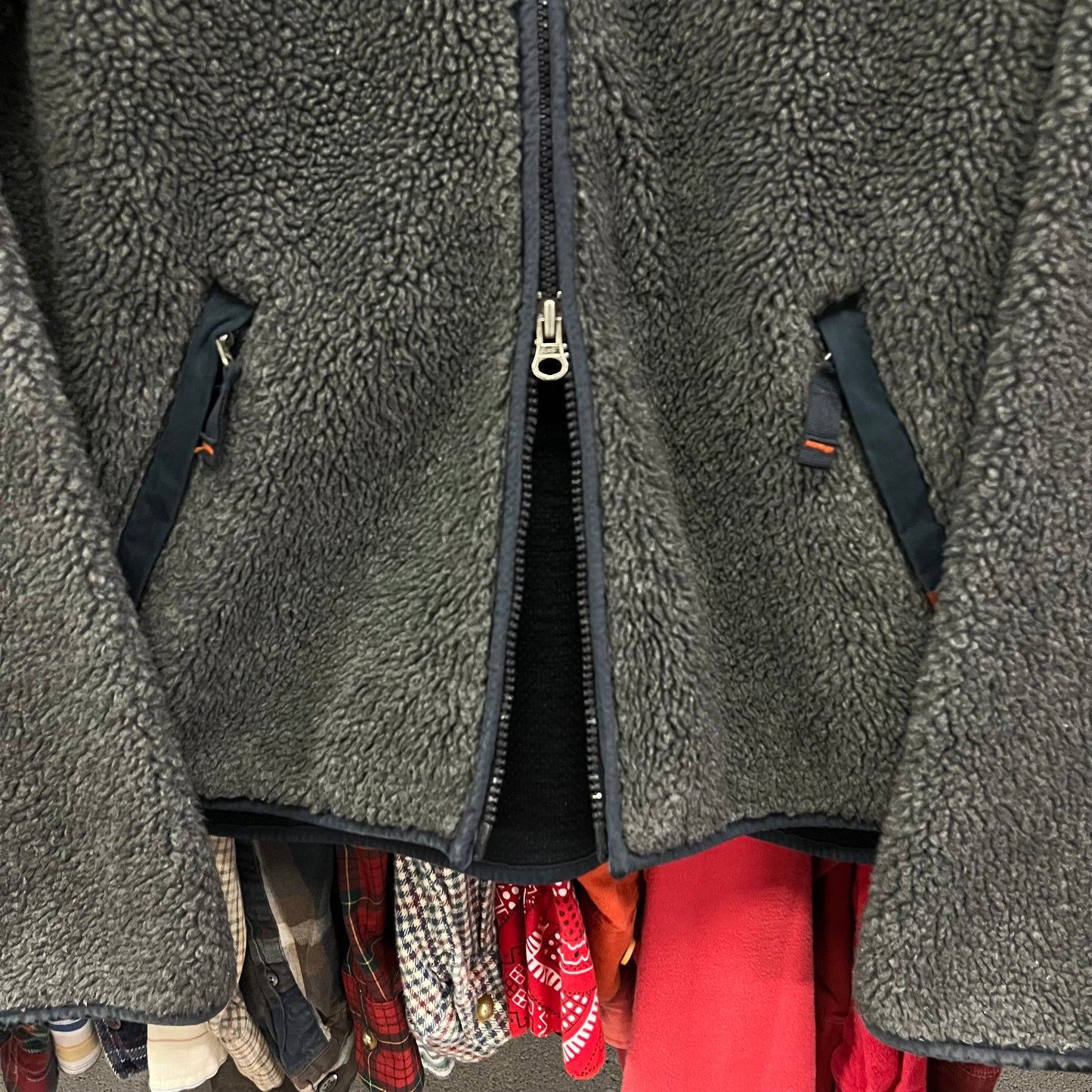 Vintage Abercrombie Zip Up Fleece Jacket- Sz Sm