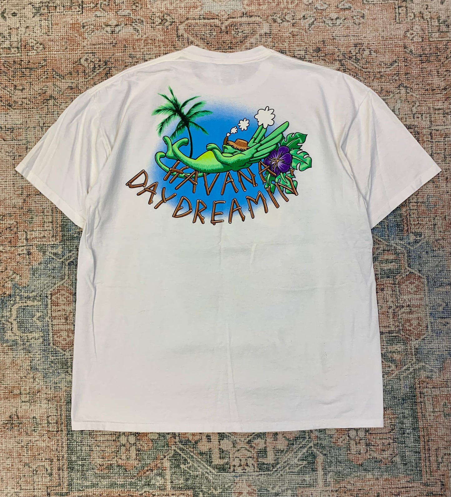 Vintage 90’s Jimmy Buffett Concert Tour Tee- Sz XL