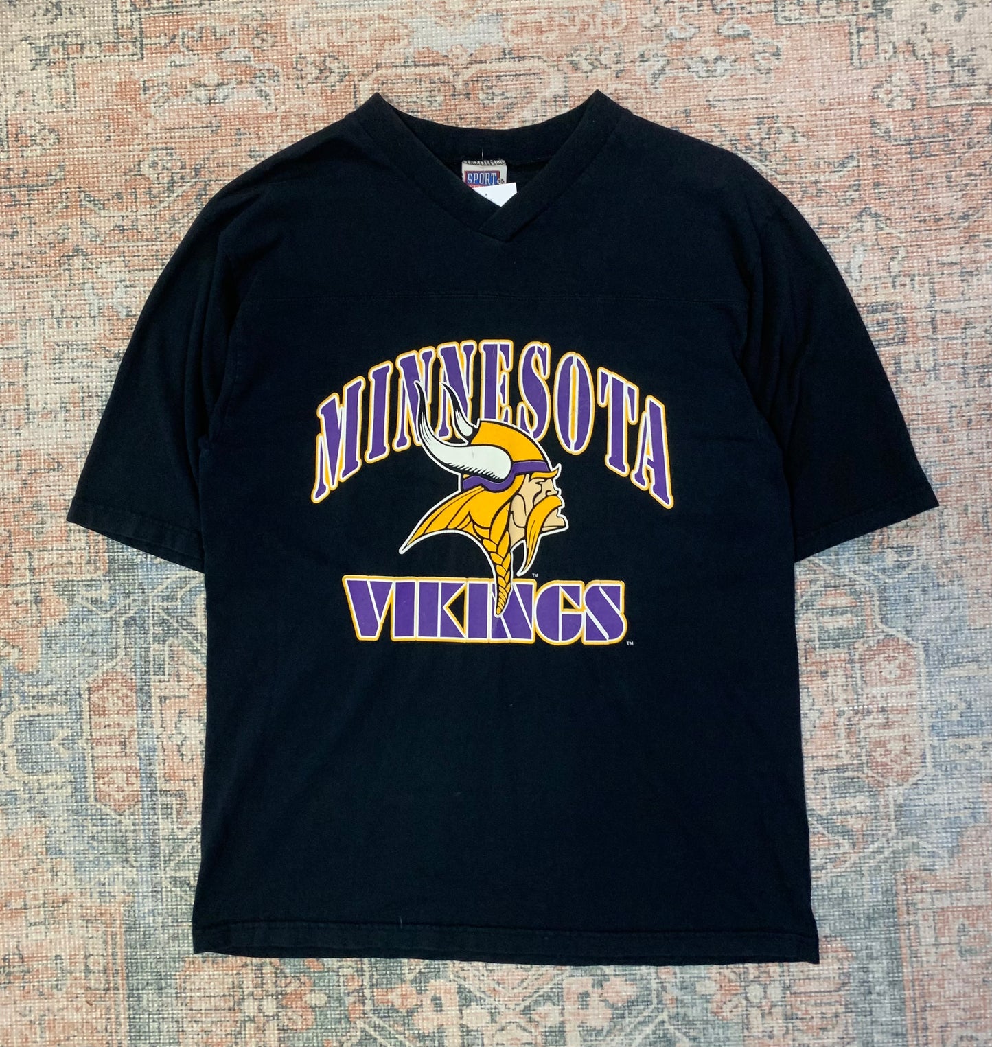 Vintage 90’s Randy Moss Minnesota Vikings Jersey Tee- Sz Lg