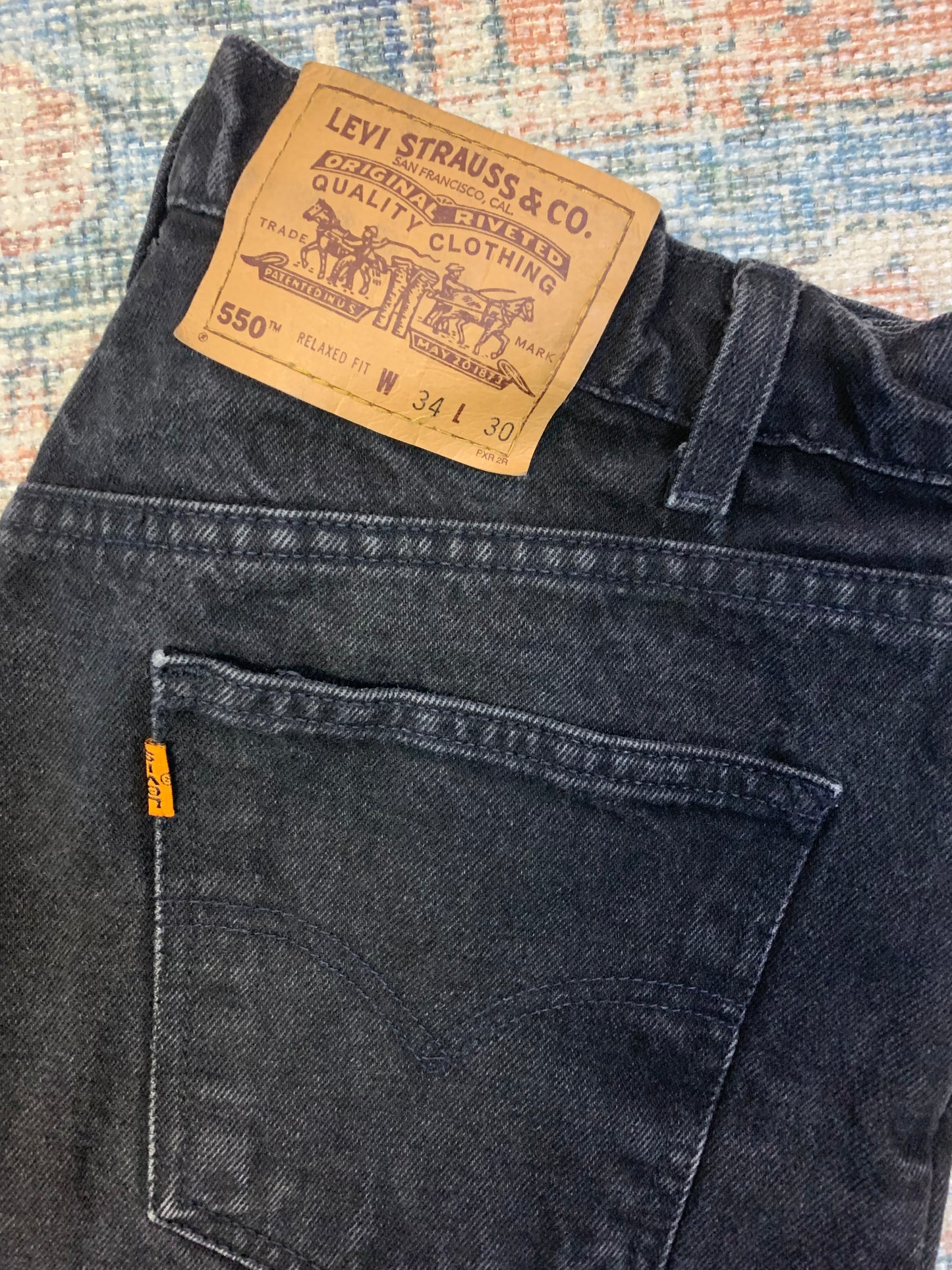 Vintage 90’s Levis 550 Baggy Jeans- 32x30