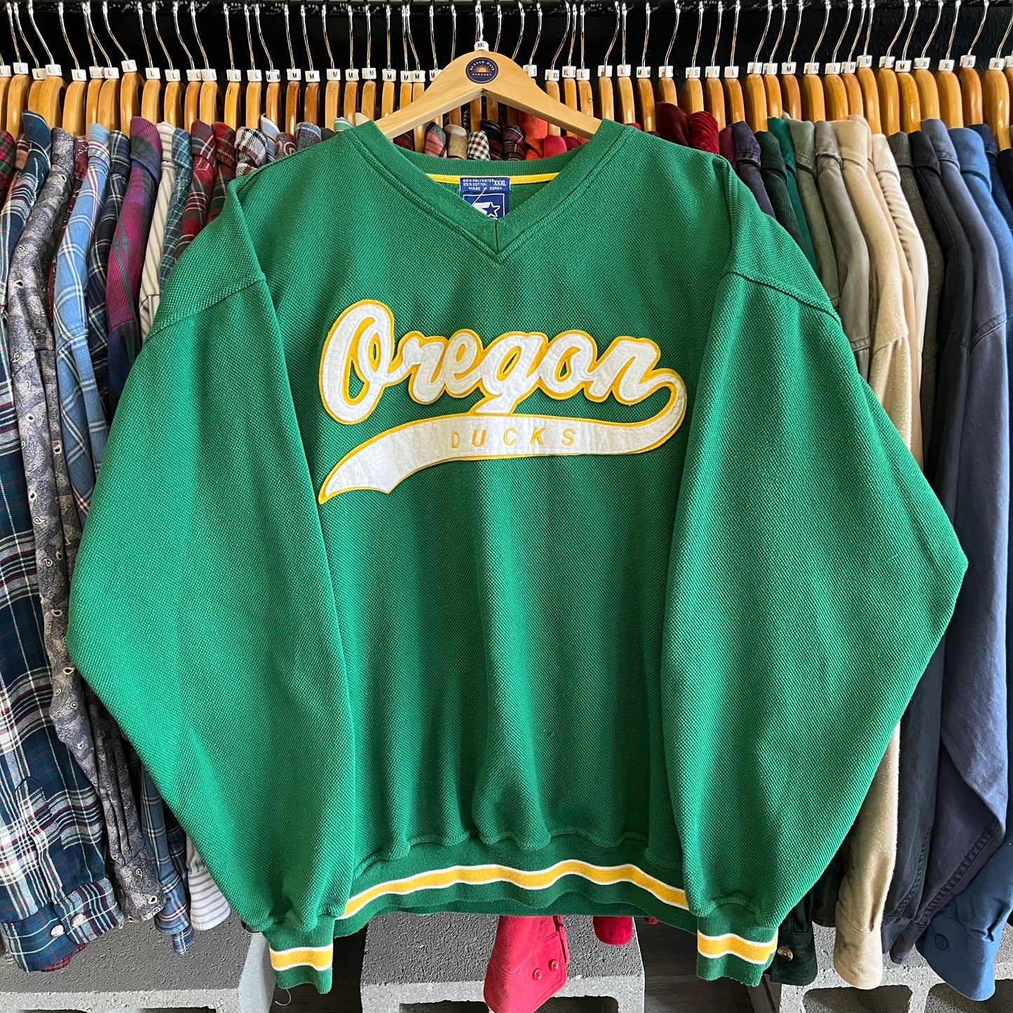 Vintage 90’s Ducks Starter Script Sweatshirt- Sz 2XL