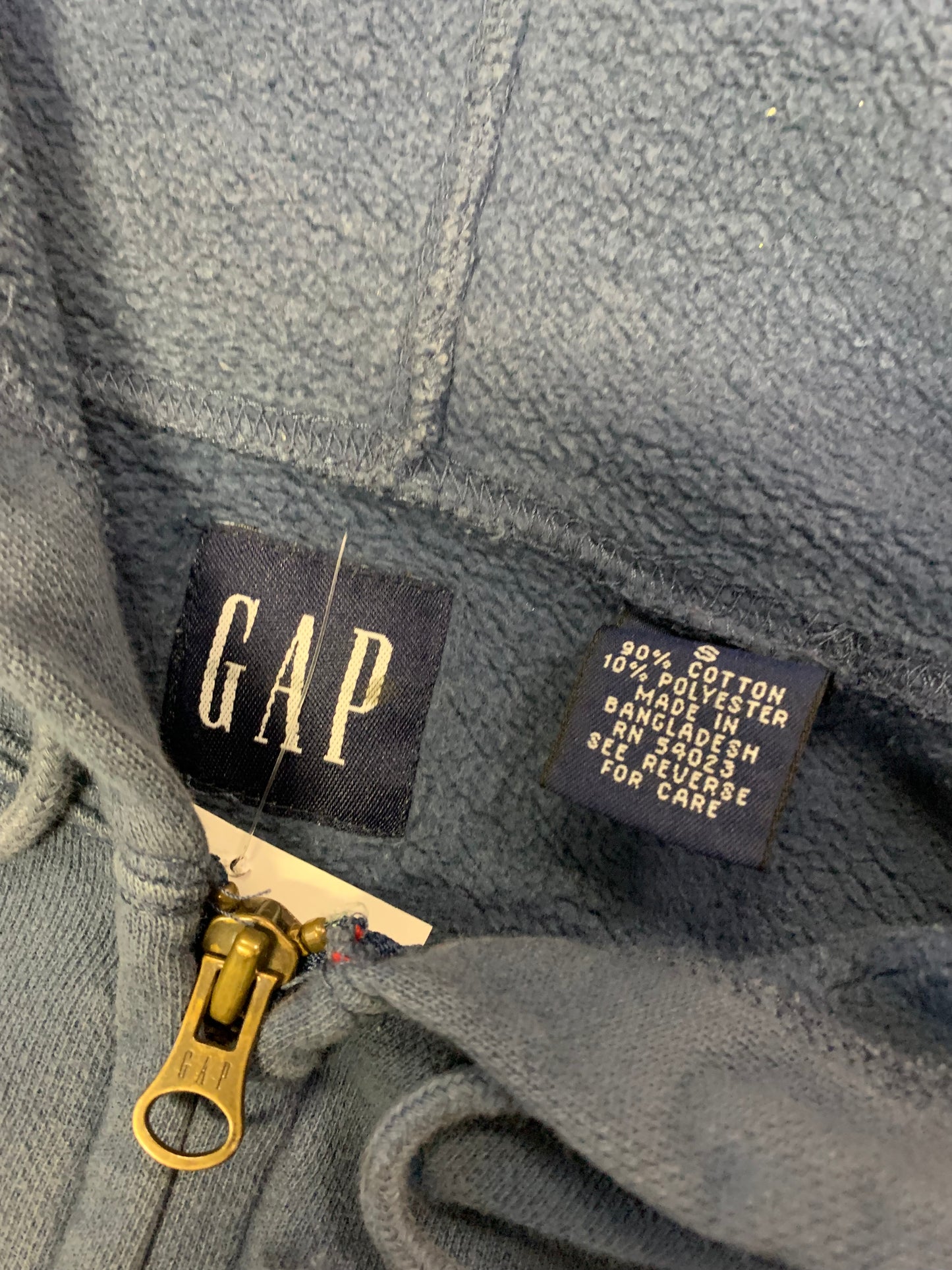 Vintage Gap Full Zip Hoodie- Sz Sm