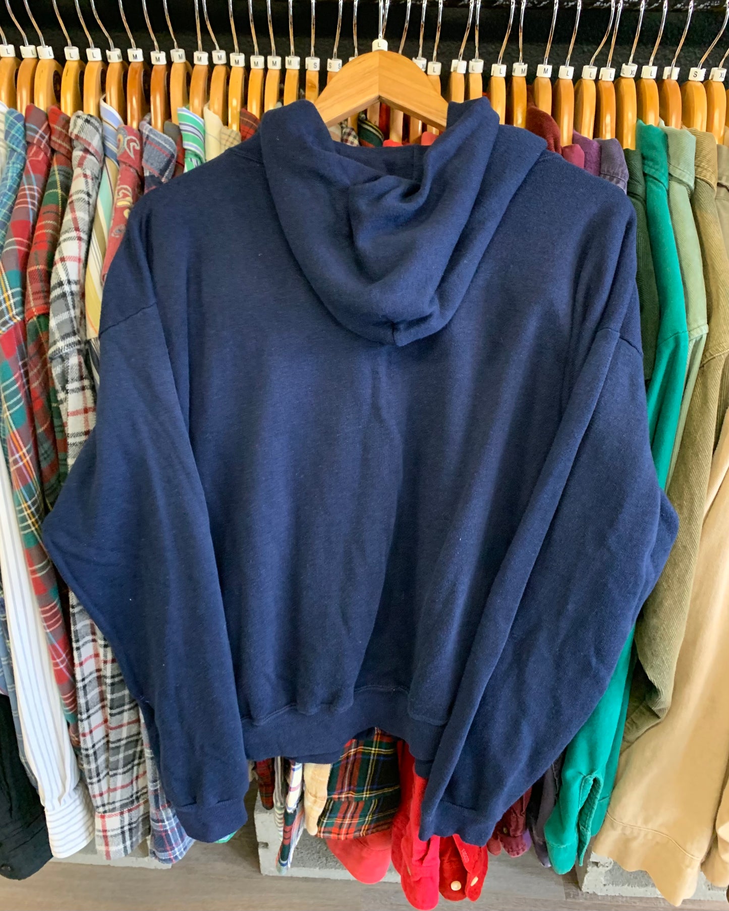 Vintage 1970’s Zip Up Hoodie- Sz Lg