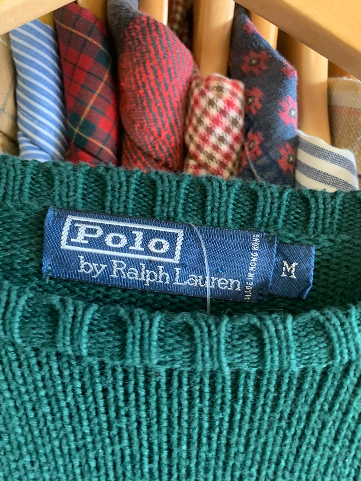 Vintage 90’s Polo Ralph Lauren Knit Sweater- Sz Med