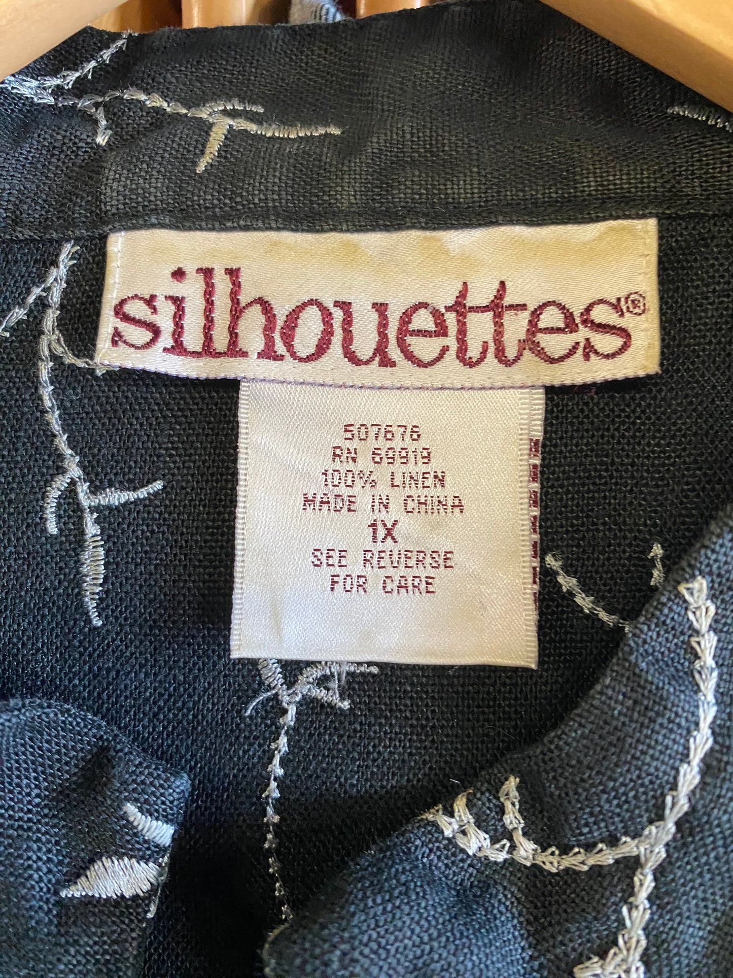 Vintage Linen Women’s Tunic- Sz 1X