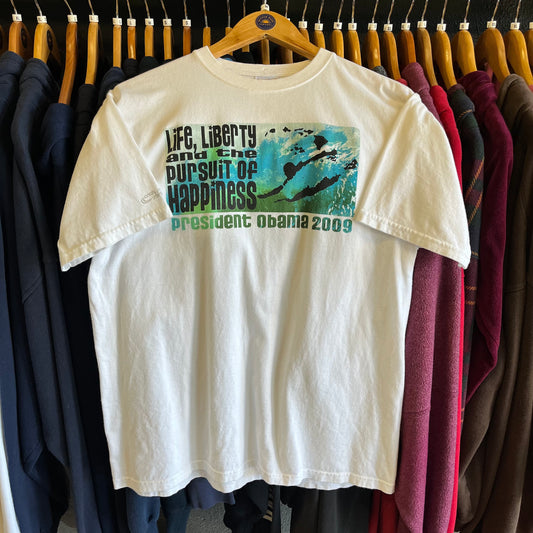Rare “Surf” Obama Tee- Sz Med