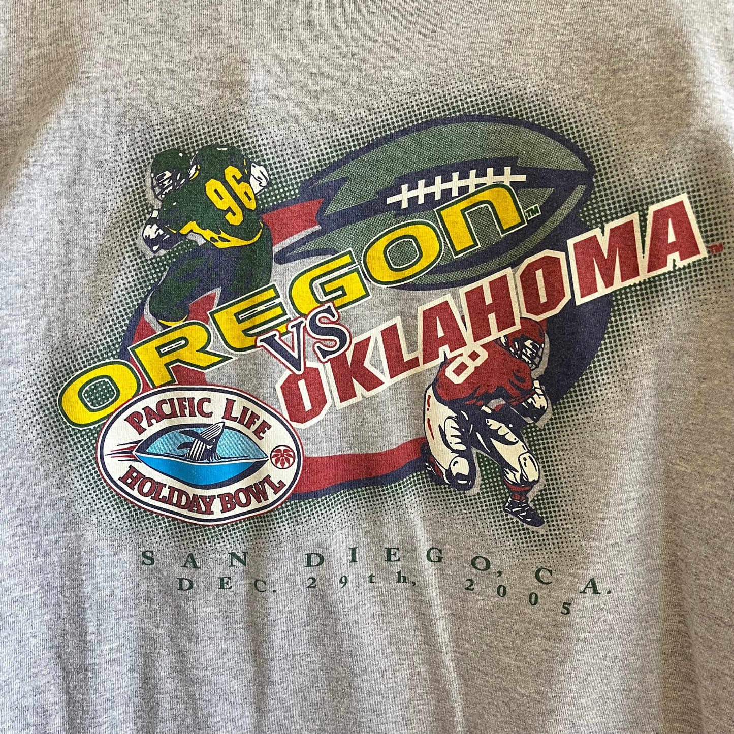 Unworn Vintage 2005 Ducks Football Bowl Game Tee- Sz Lg
