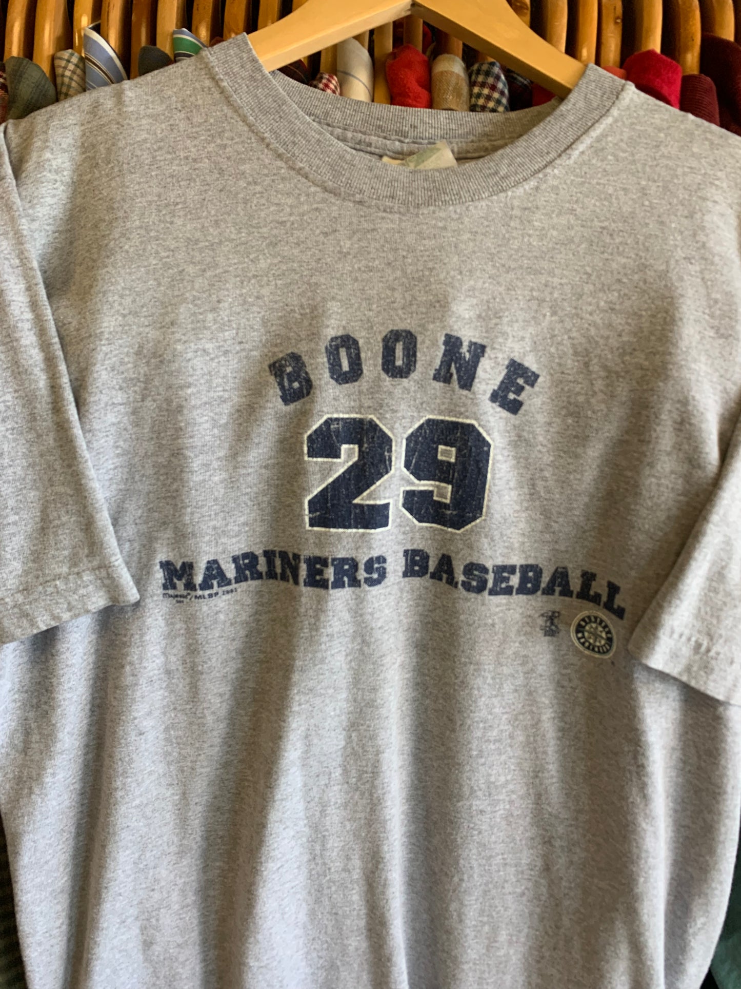 Vintage Bret Boone Seattle Mariners Tee- Sz Lg