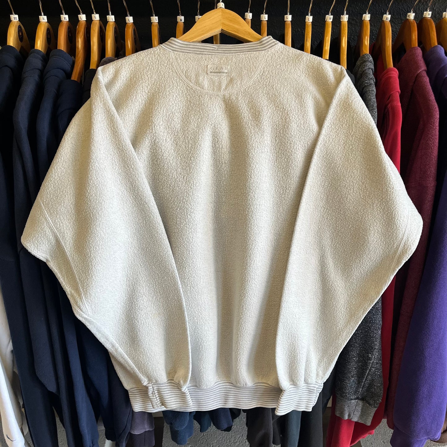 Vintage Early 90’s “Inside Out” Style Oregon Ducks Crewneck Sweatshirt- Sz Lg