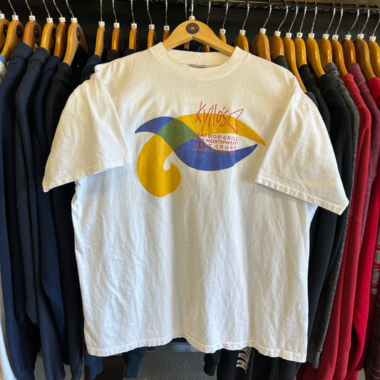 Vintage 90’s Kyllo’s Lincoln City Seafood Tee- Sz XL