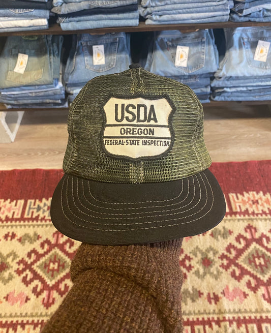 Vintage 70’s Oregon USDA Inspector Snapback Hat